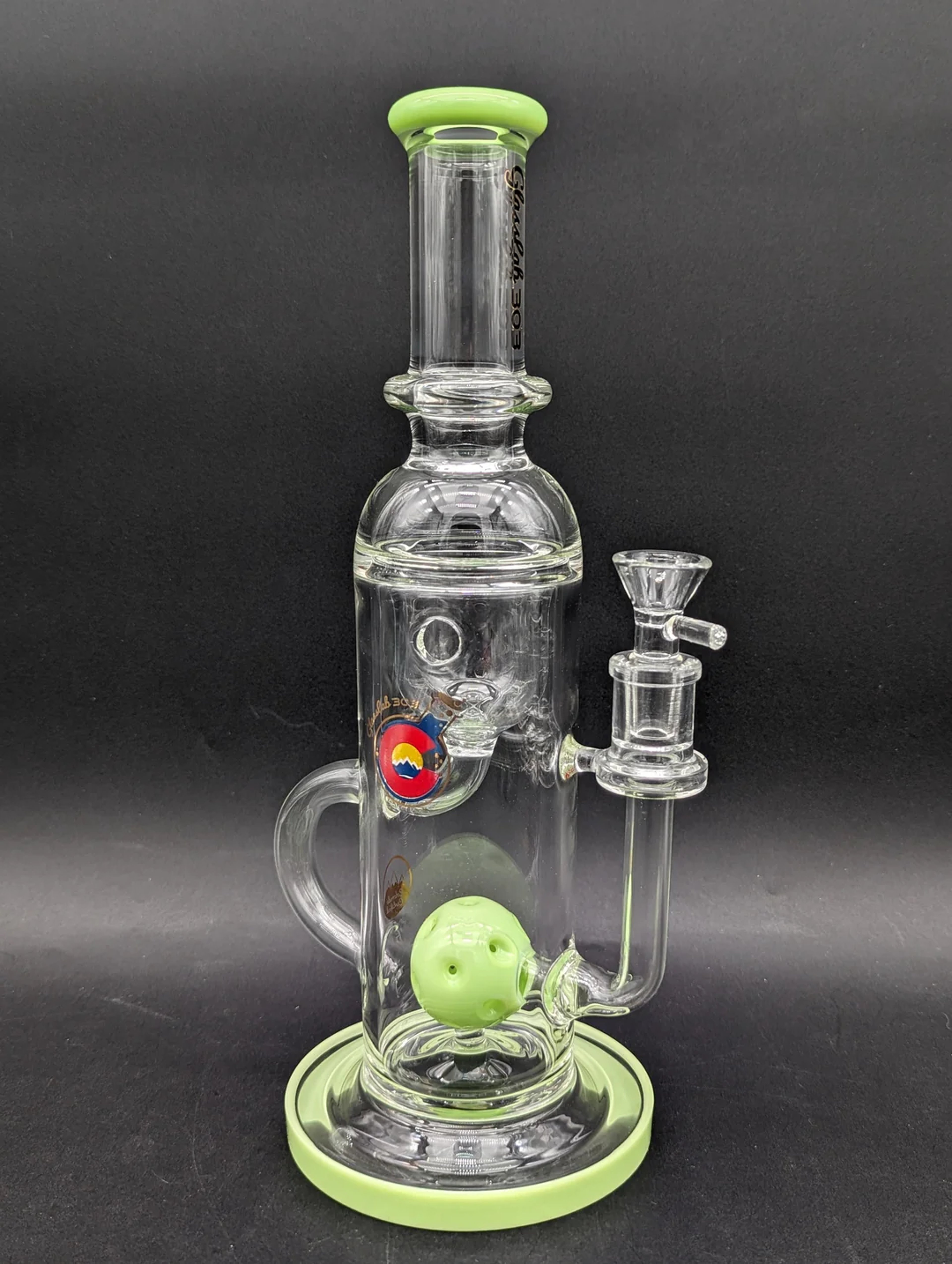 GLASSLAB 303 12" MOON PERC INCYCLER image 0