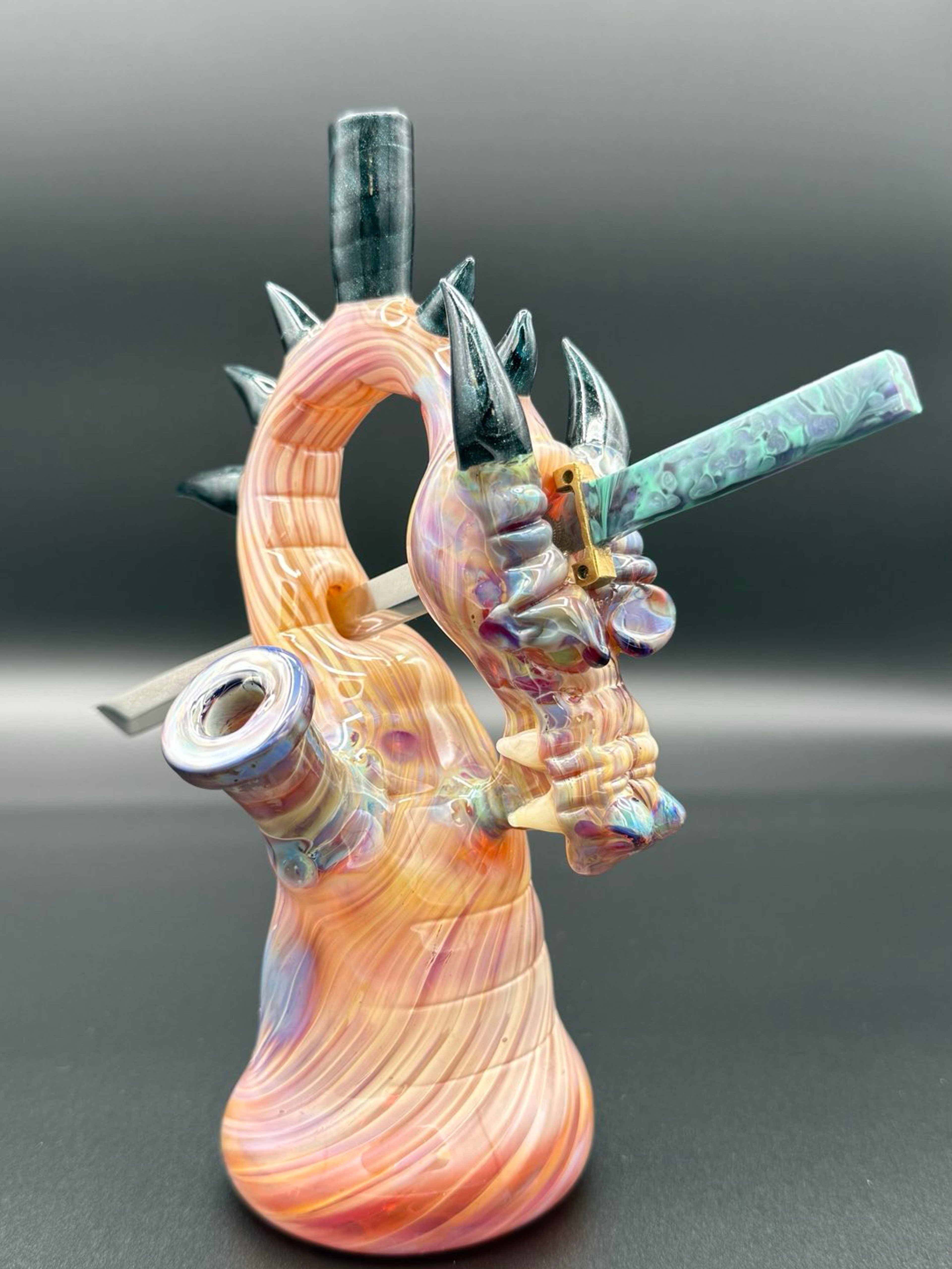 Preview pic of Tony Kazy Slain Dragon with Sword Dabber
