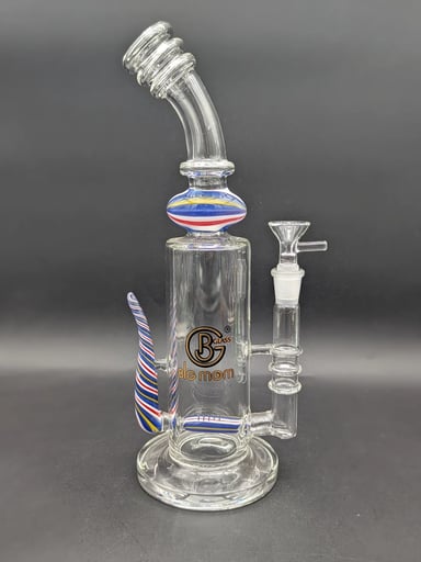 Preview pic of BIG MOM GLASS 12" HORN INLINE BONG