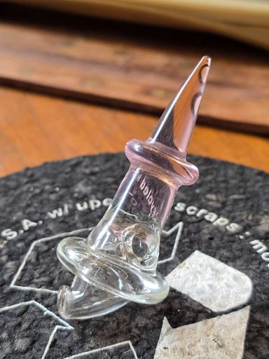 Preview pic of Pink and Clear Carb Cap