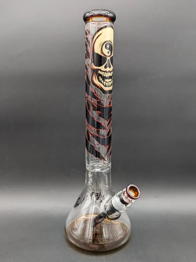 Preview pic of RVD GLASS SKULL INVASION BEAKER BONG