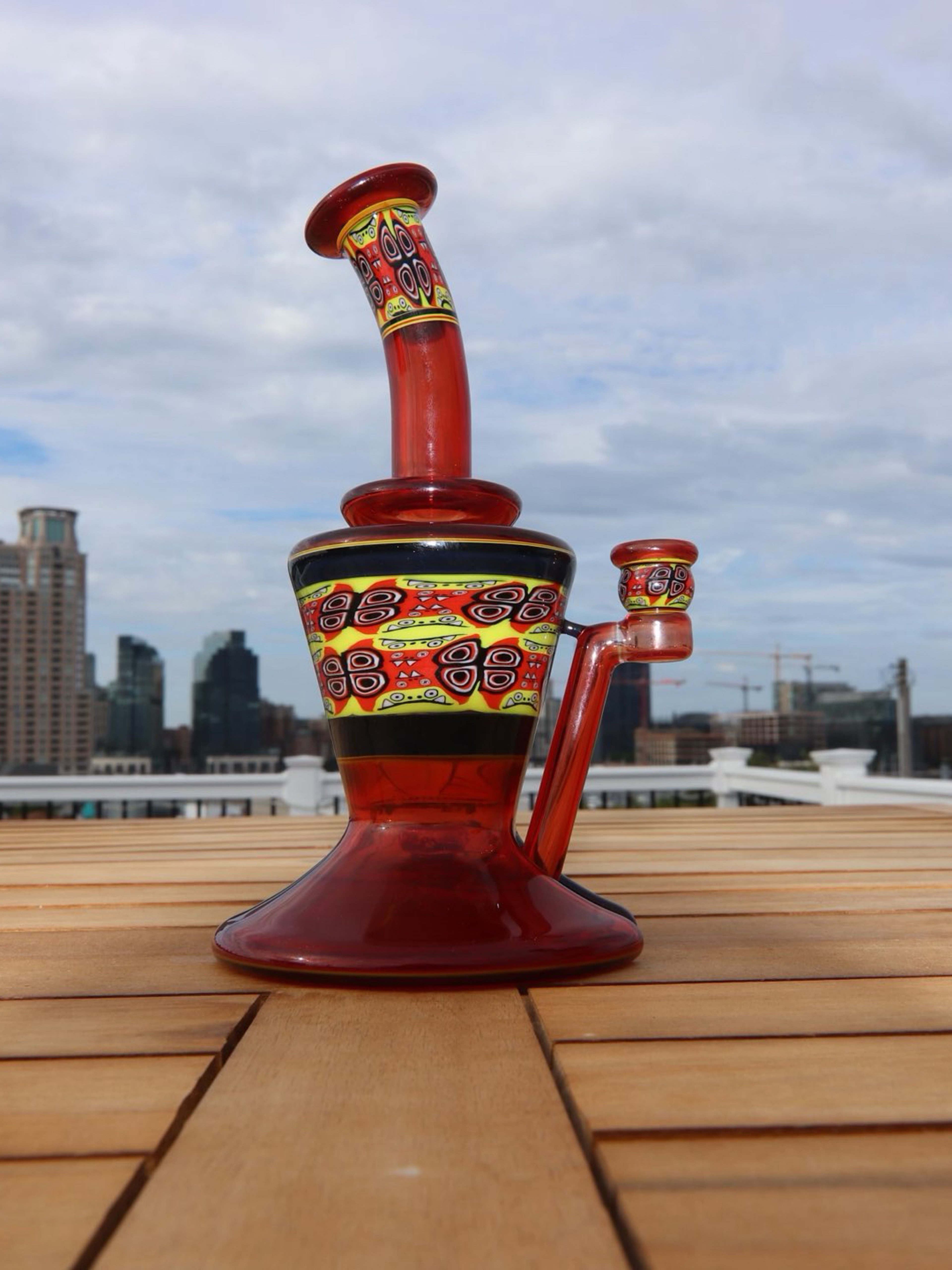 Preview pic of Notapipemaker x tron glass shroud