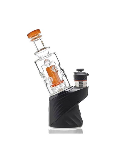 Preview pic of Straight Swiss Glass Attachment with Opal for Puffco Peak OG & Pro