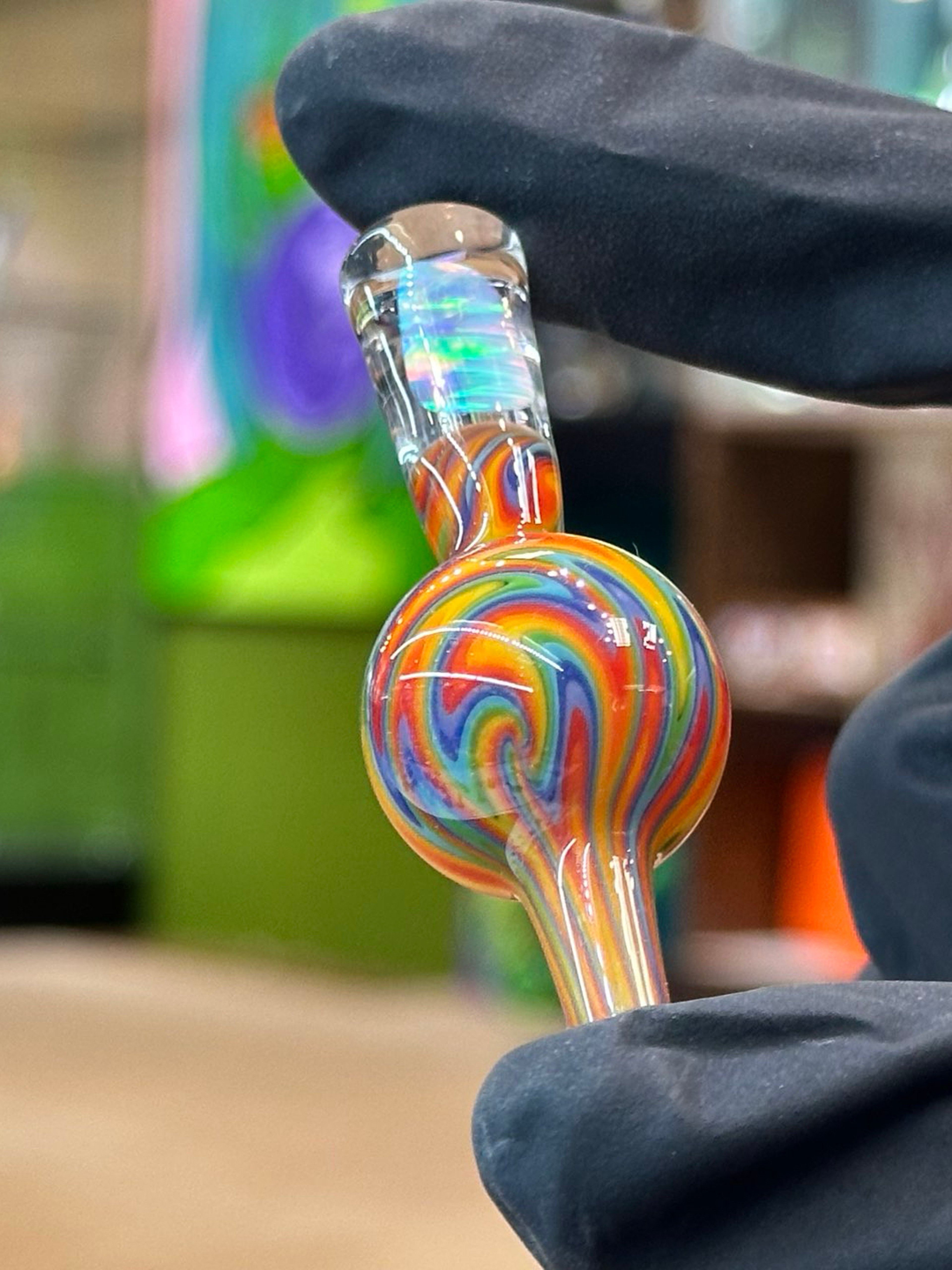 Preview pic of XL Opal Rainbow Carb Cap