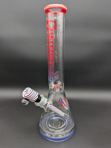 Preview pic of GRATEFUL DEAD X PULSAR LIBERTY BEAKER WATER PIPE | 15" | 14MM F