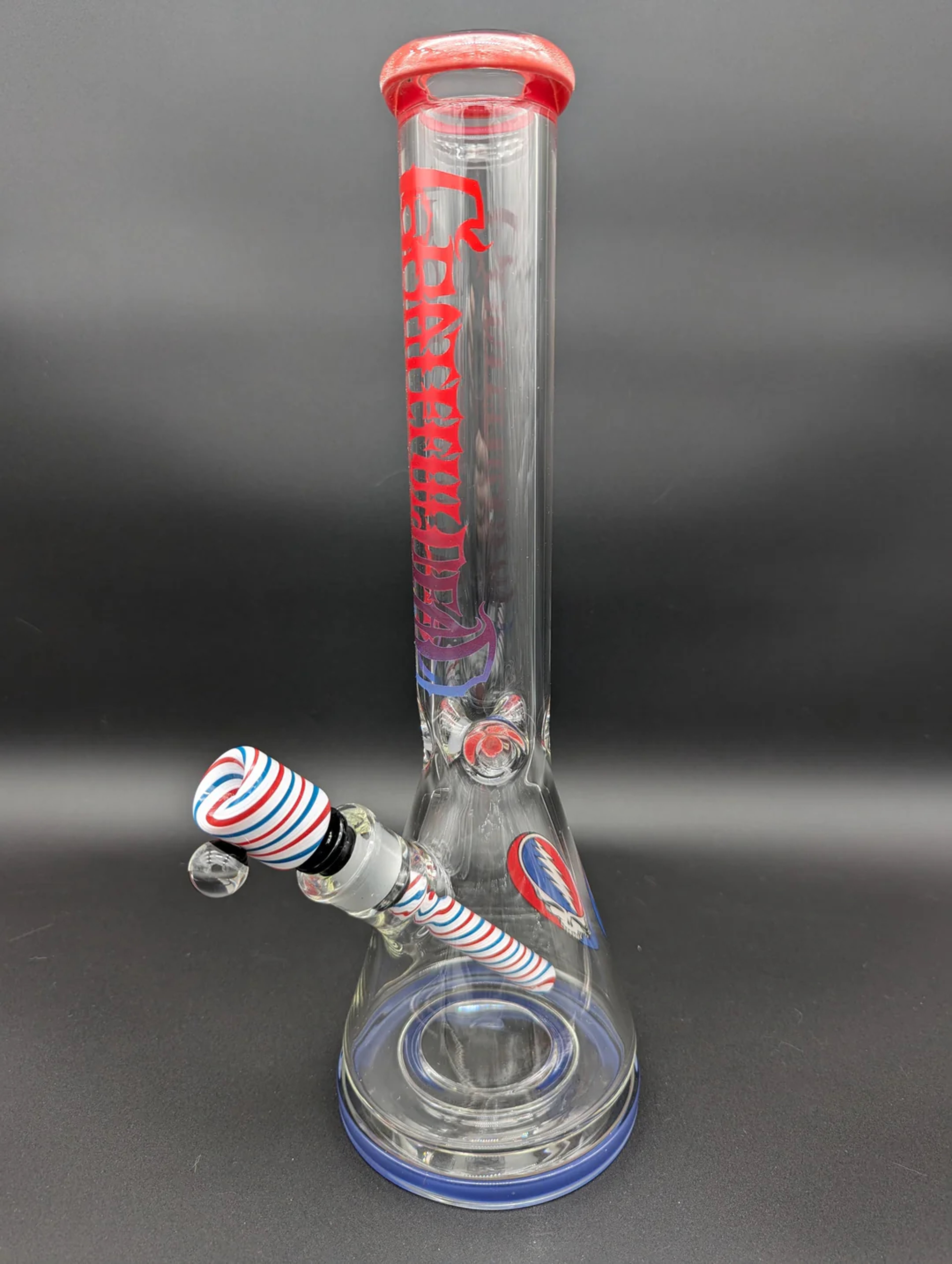 Preview pic of GRATEFUL DEAD X PULSAR LIBERTY BEAKER WATER PIPE | 15" | 14MM F