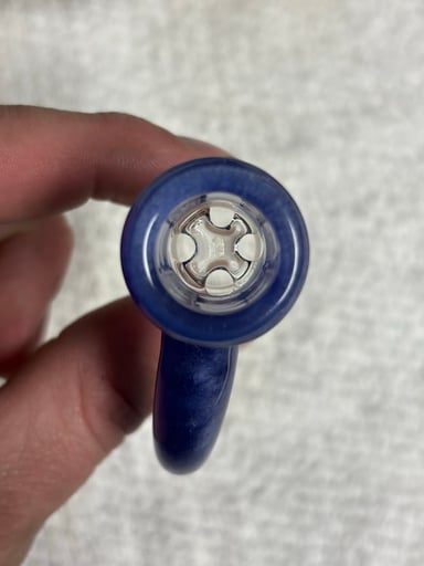 Preview pic of Mohawk blue satin