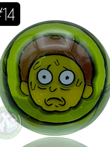 Preview pic of Keys Glass - Marble #14 (Morty - Rick & Morty)