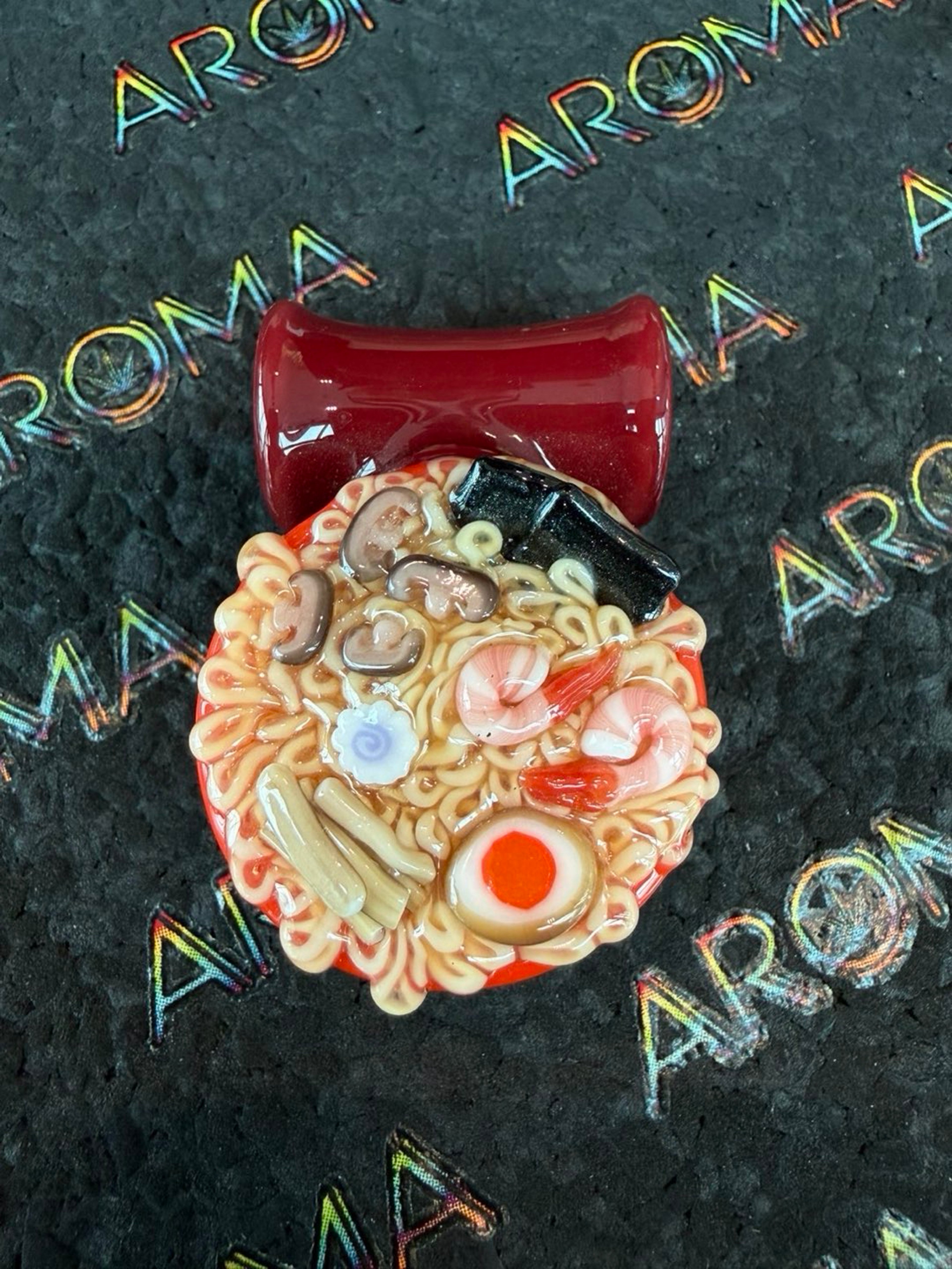 Preview pic of Dojo glass - Ramen bowl Pendant