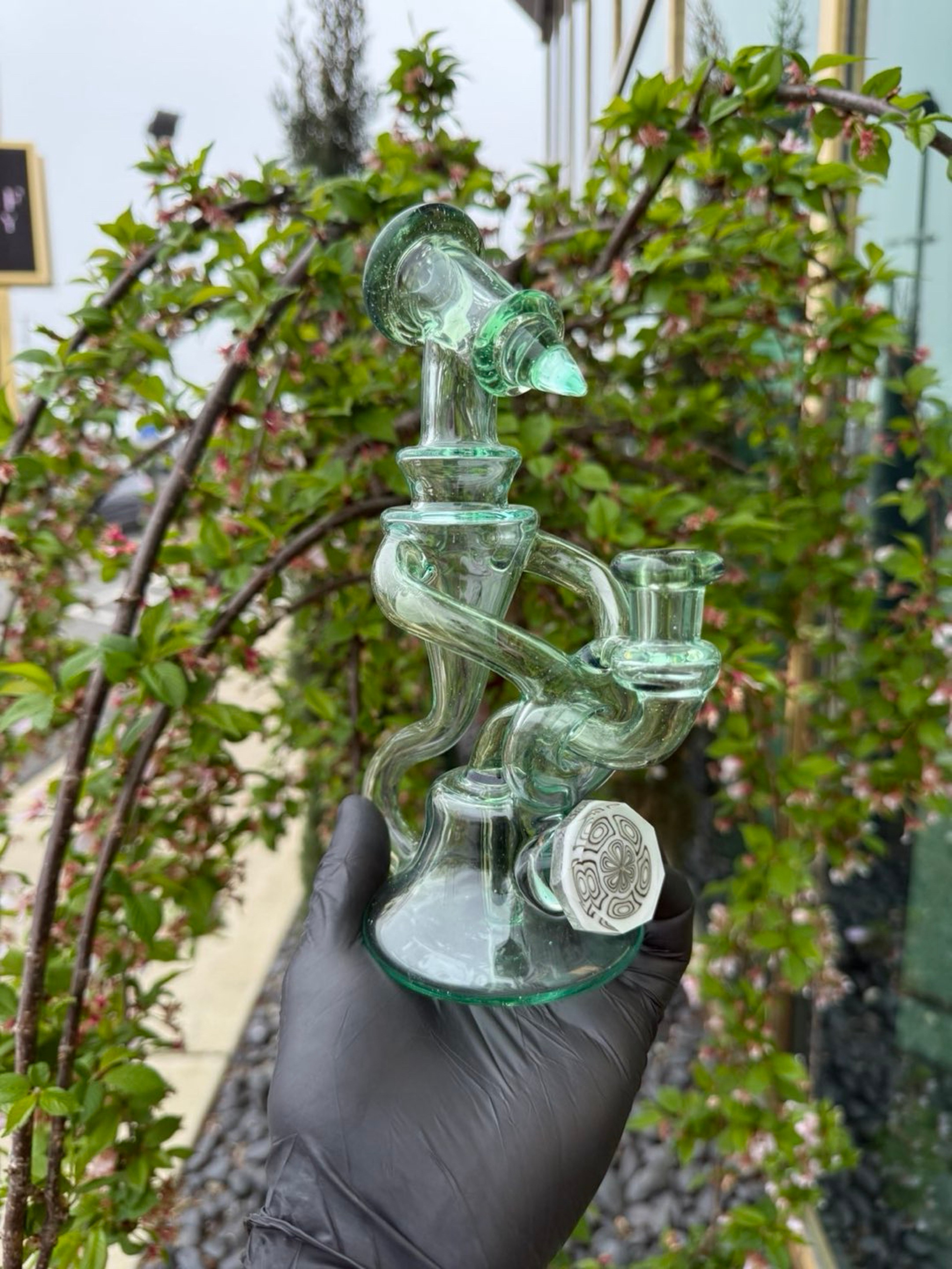 Preview pic of Glasstro glass - Seafoam Tonic recycler