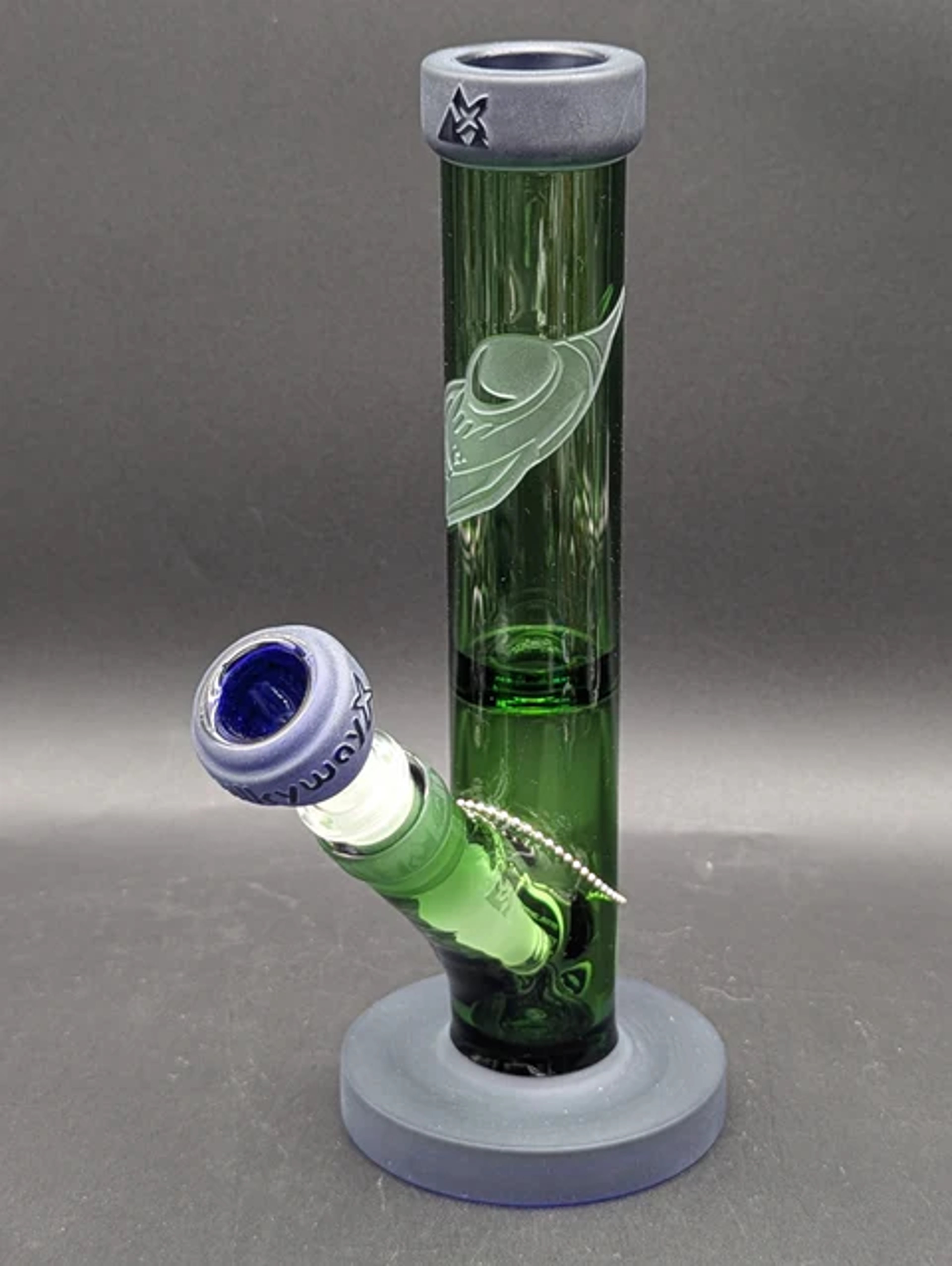 Milkyway Glass Spaceship X 9″ Straight Tube image 0