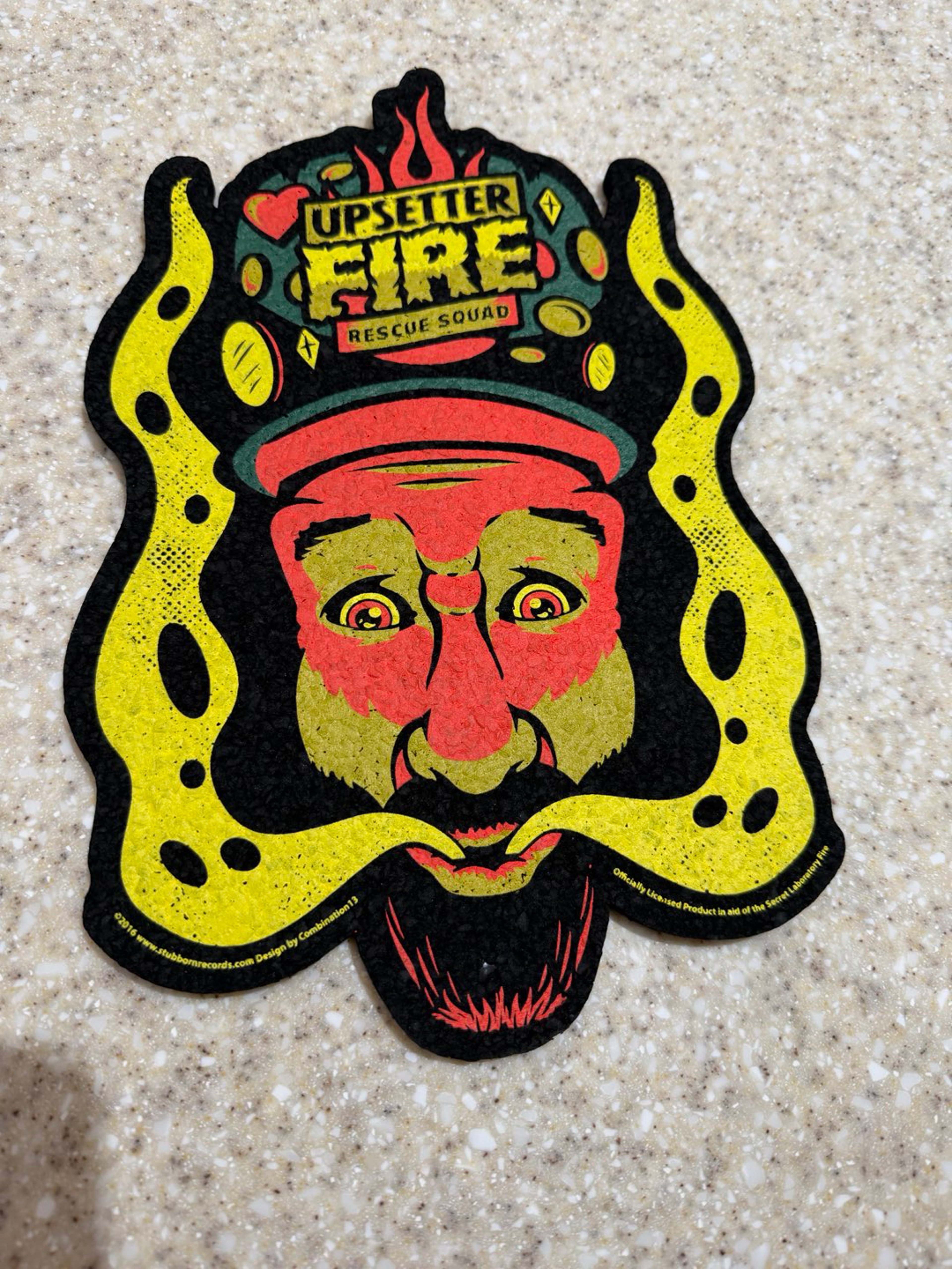 Preview pic of UV Lee “Scratch” Perry Moodmat: Upsetter x Stubborn Records Collab.