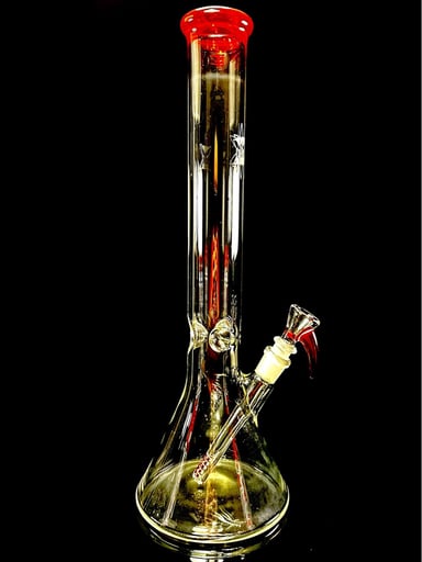 Preview pic of ILL Glass Elvis Red 17.5" Beaker