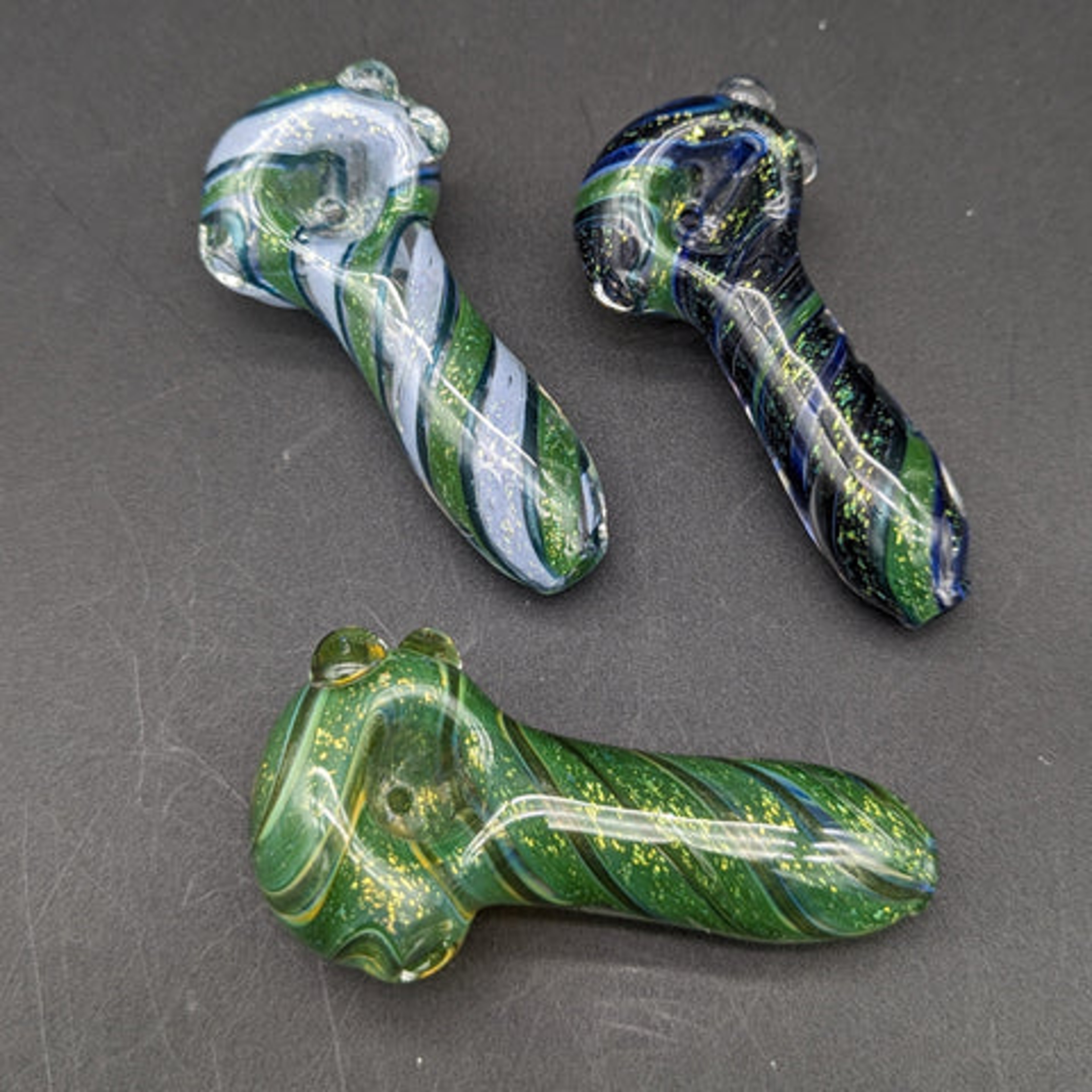 Preview pic of TKO Glass Heady Dichro Swirl Pipes