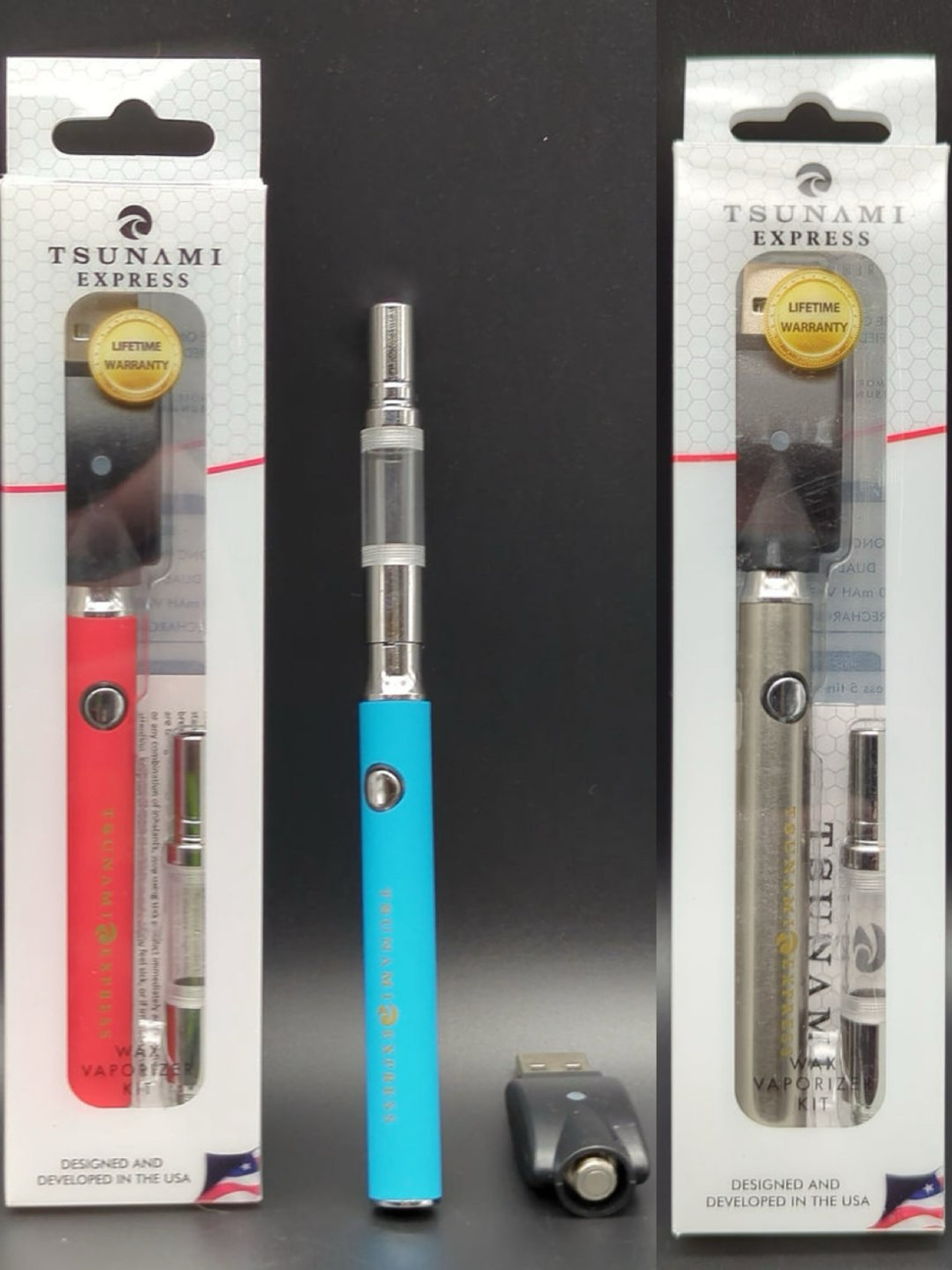 Preview pic of TSUNAMI 350 MAH BATTERY + WAX VAPORIZER