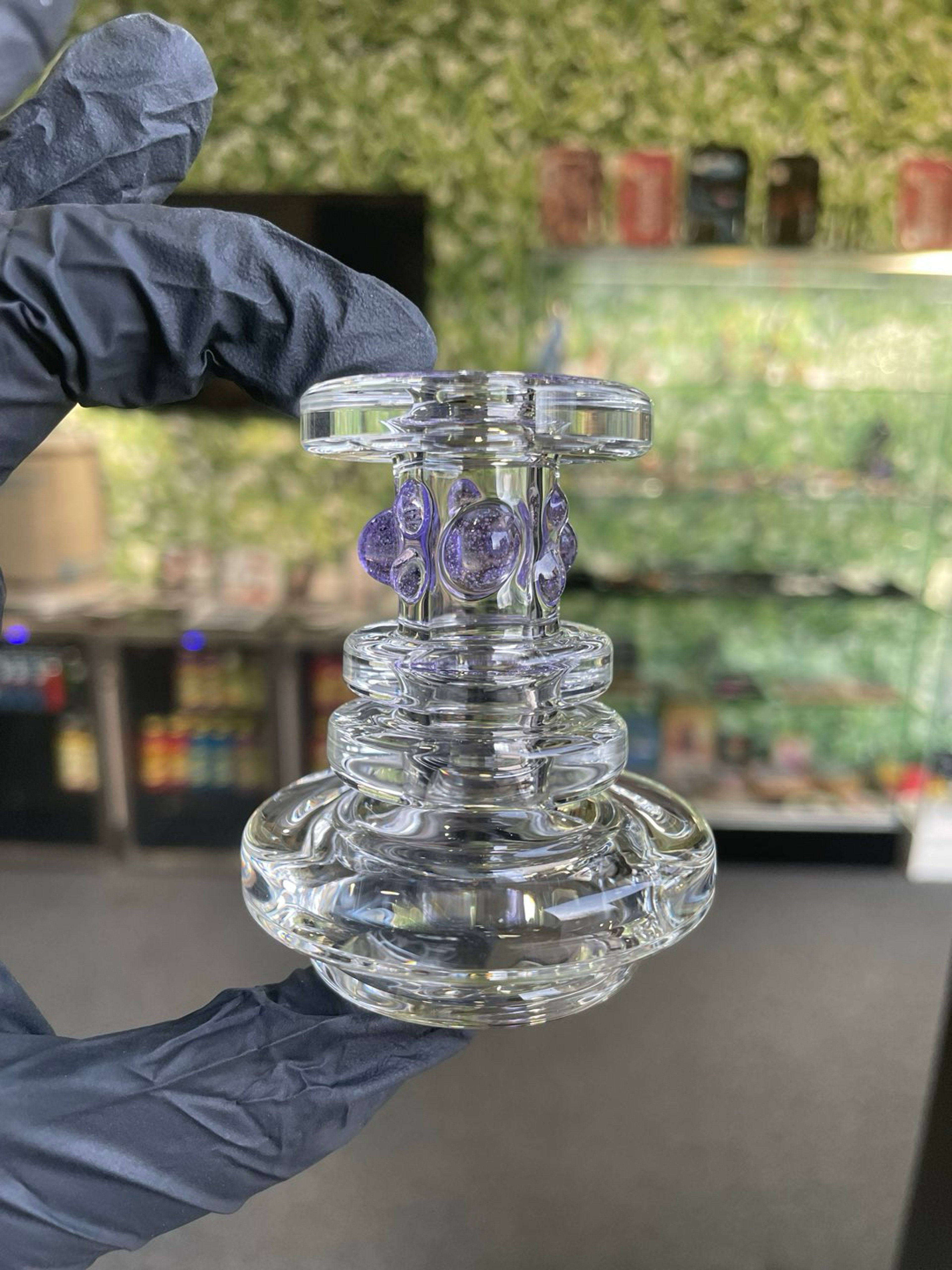 AjSurfCity Puffco Top Purple Lollipop image 0