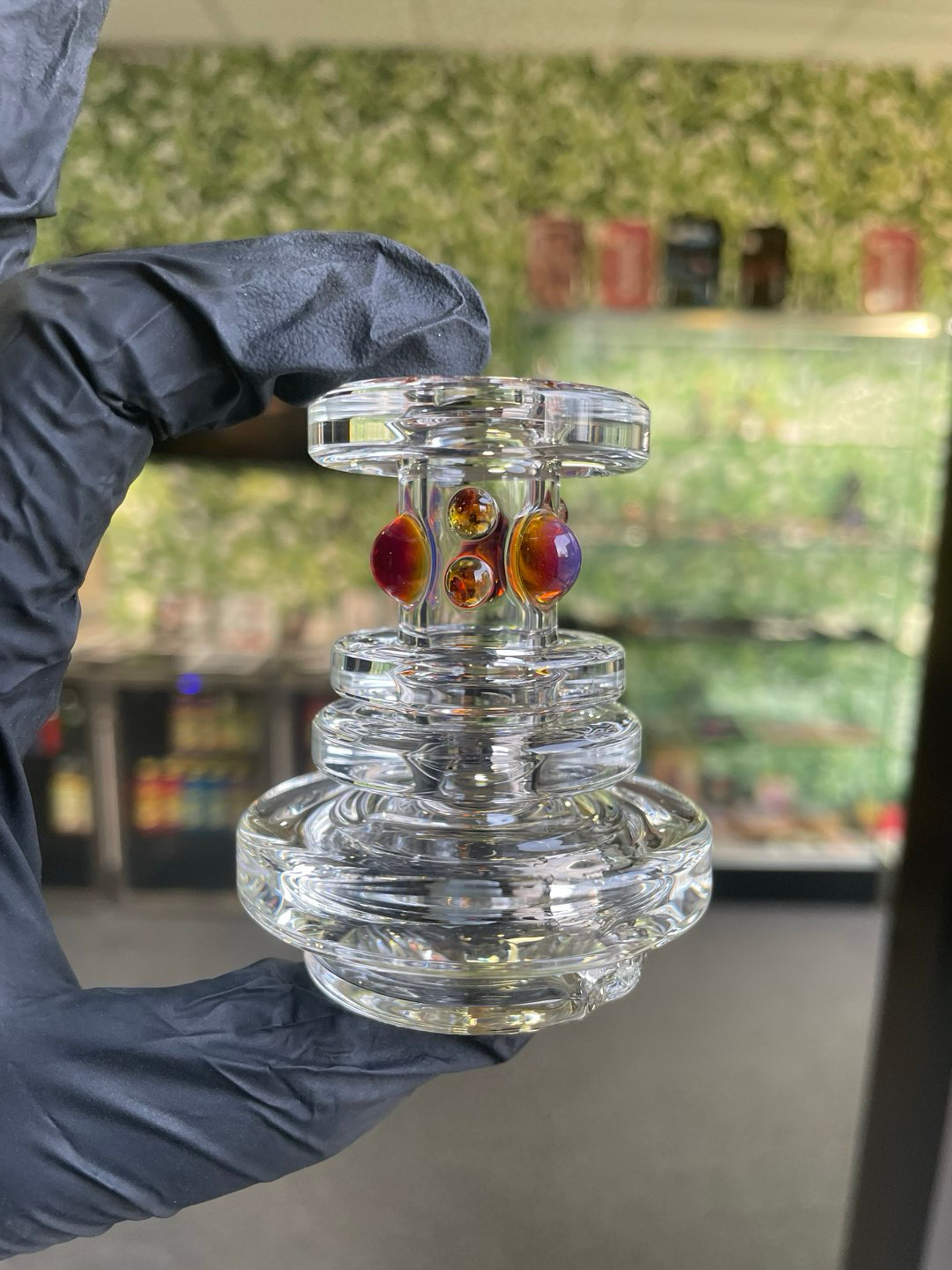 Preview pic of AjSurfCity Puffco Top Amber Purple