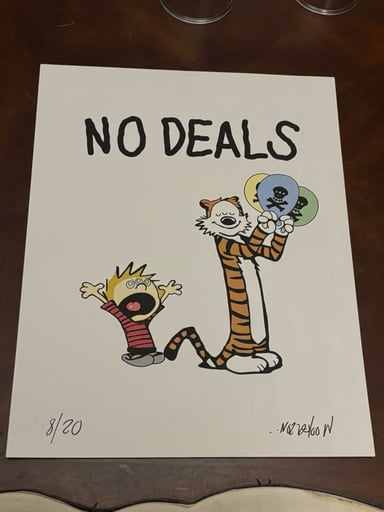 Preview pic of No deals wookerson print calvin and honbes