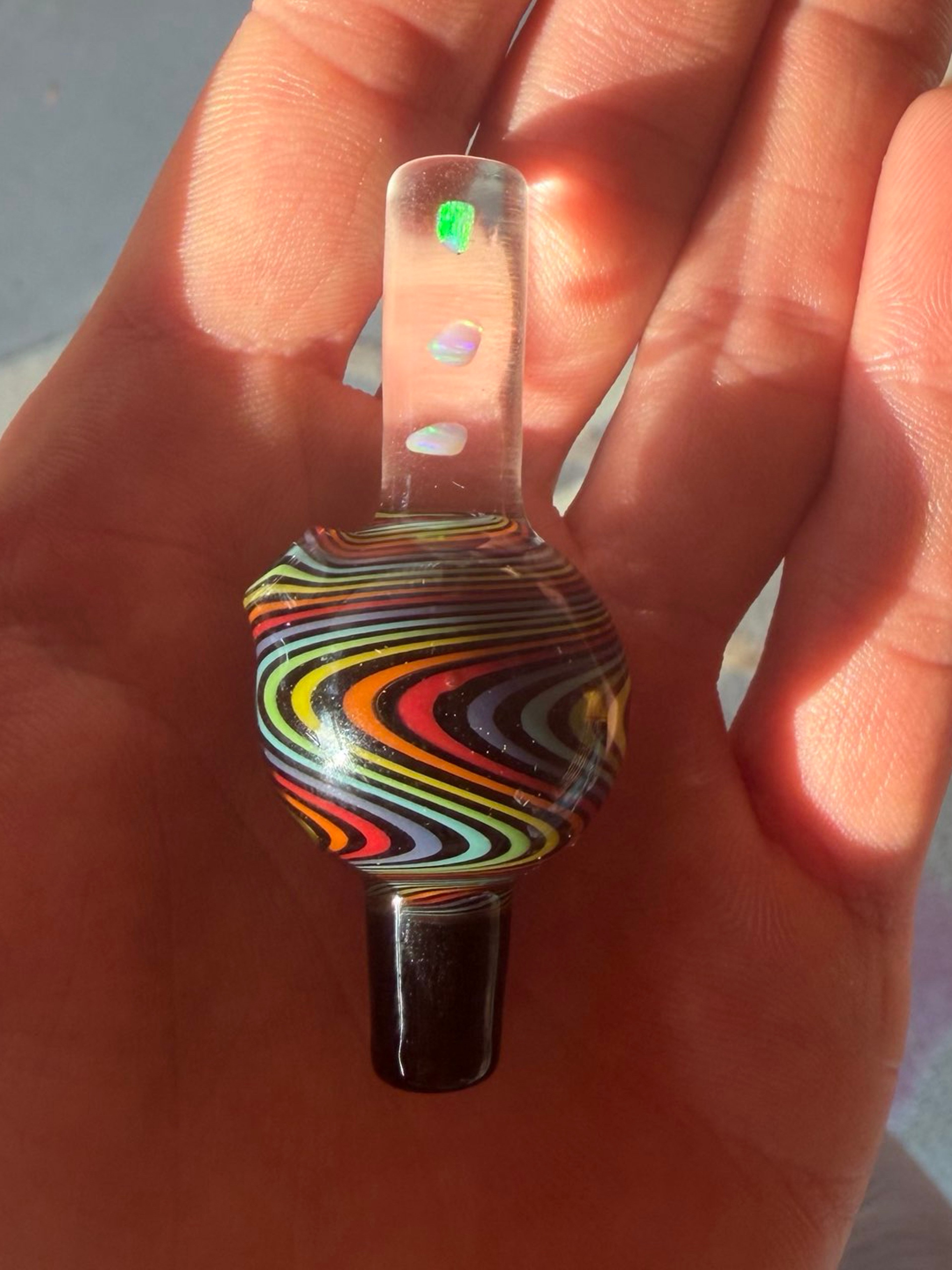 Opal rainbow carb cap image 0