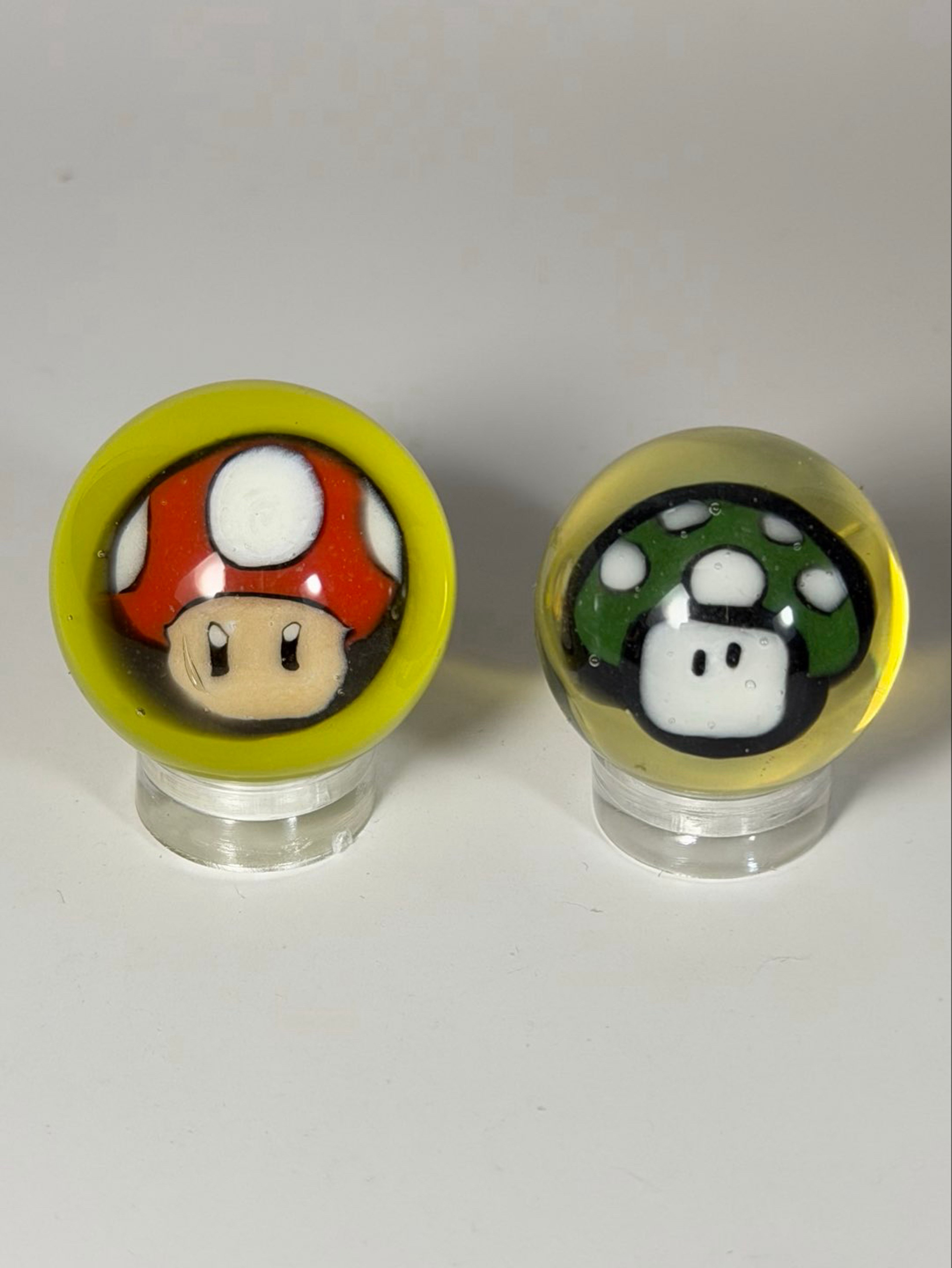 Preview pic of ‘Mushroom Men’ 2pc Marble Set Collaboration