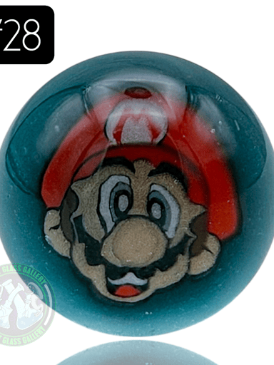 Preview pic of Keys Glass - Marble #28 (Mario - Mario)
