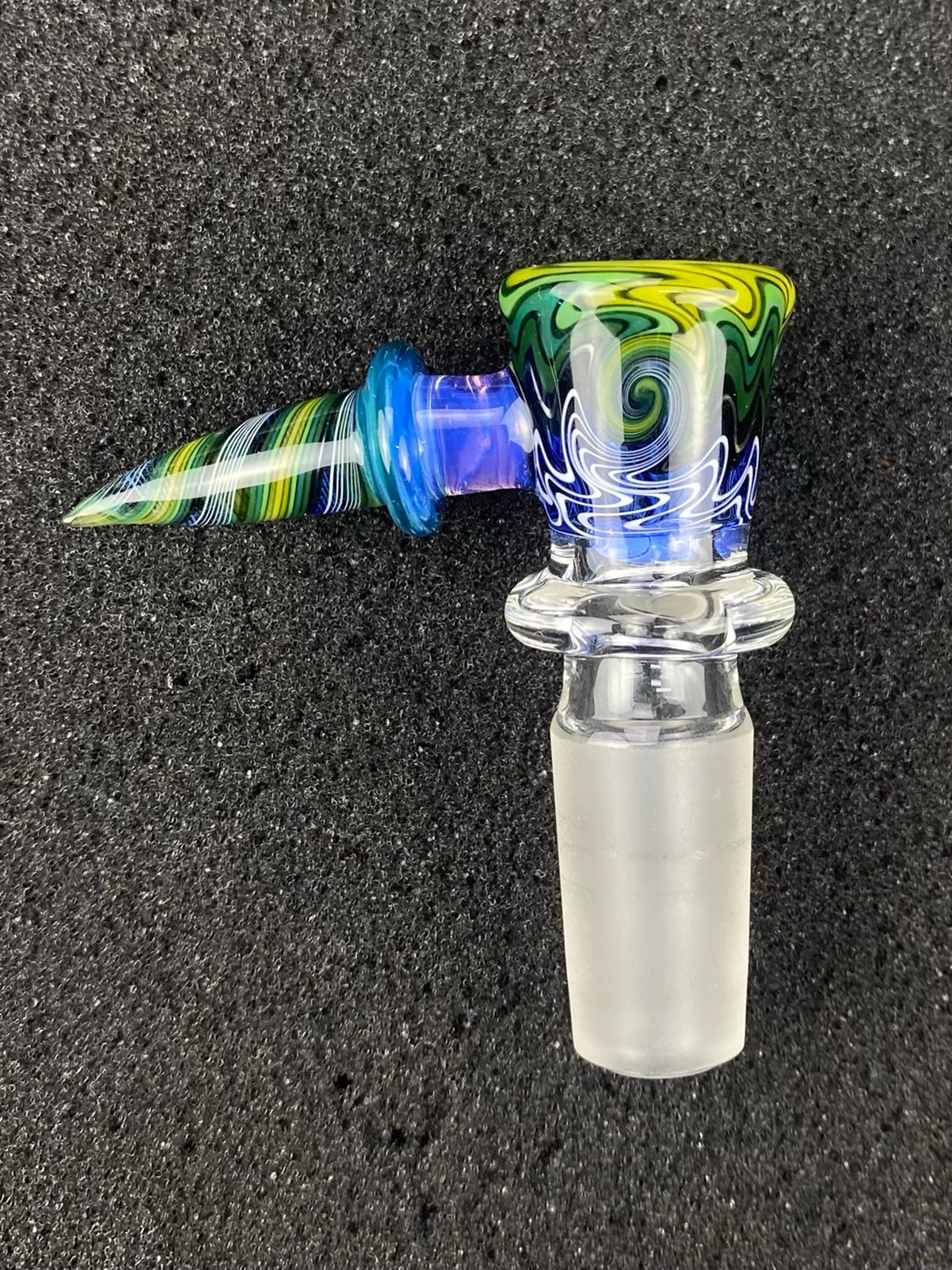 Who's Mike Fro - 14mm 3-Hole Glass Slide image 0