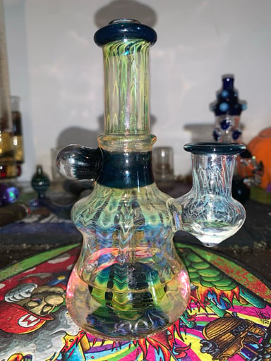 Preview pic of Fumed 4 hole hammer from headies hideout