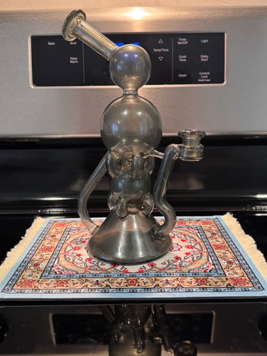 Preview pic of Blue Persian Rug Style Dab Mat