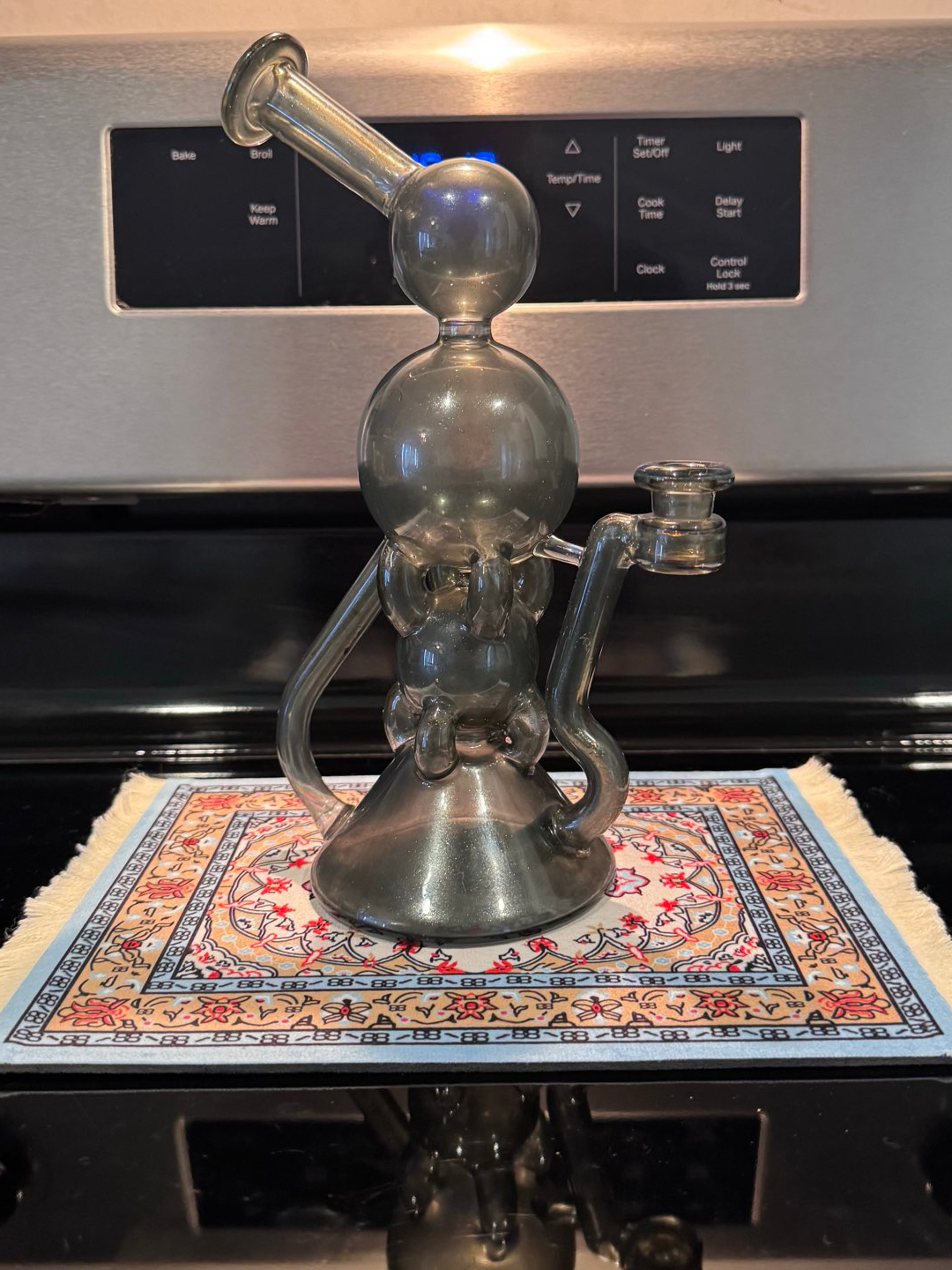 Blue Persian Rug Style Dab Mat image 0
