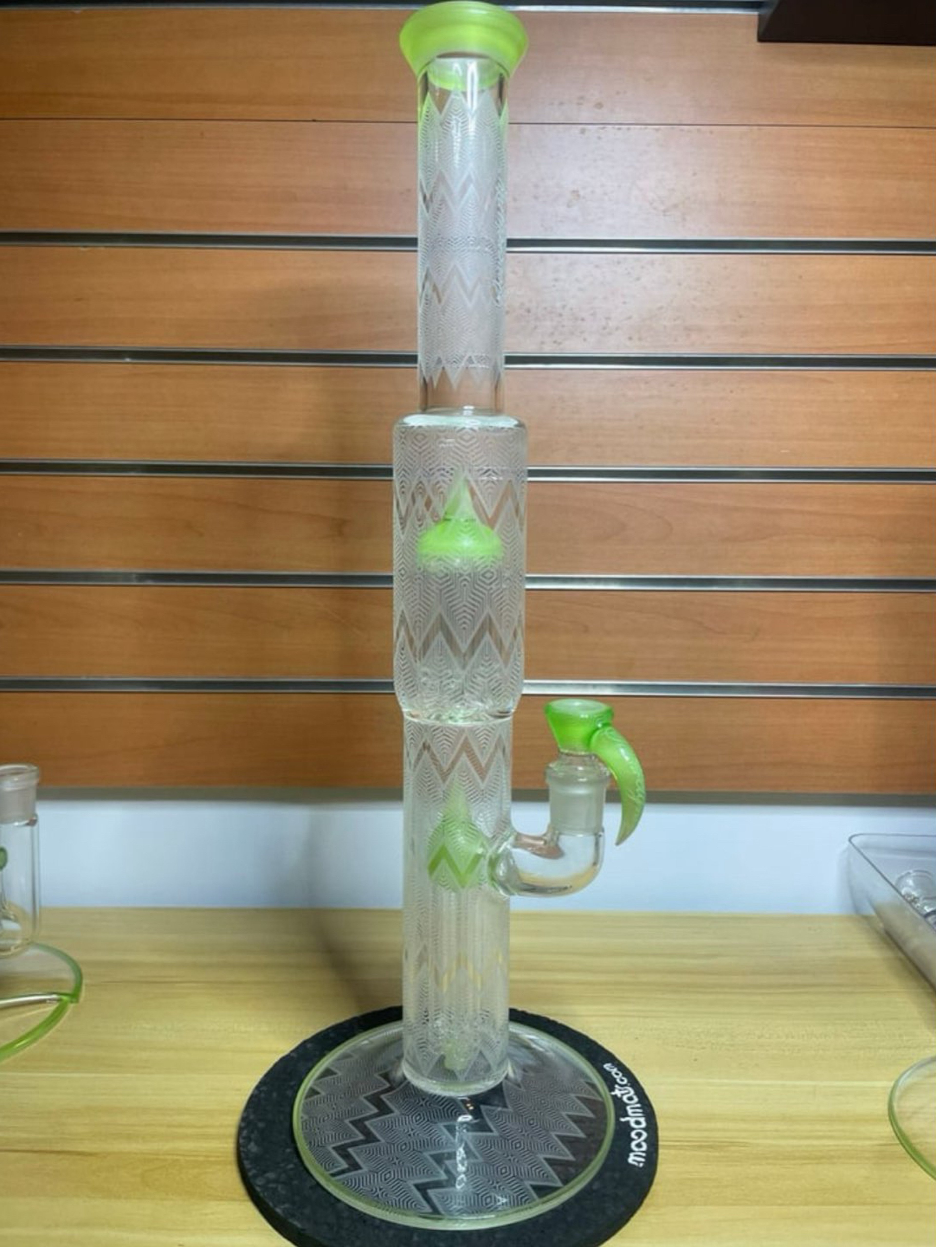 Preview pic of Sovereignty Lime White Satin Slitted 4-8