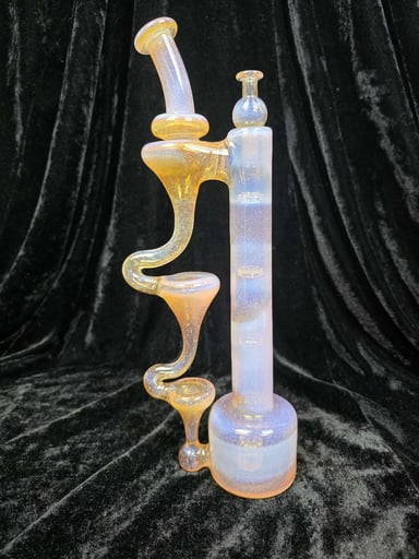 Preview pic of BEAR MOUNTAIN STUDIOS 3X5 RBR 10MM SHERBET CRUSHED OPAL