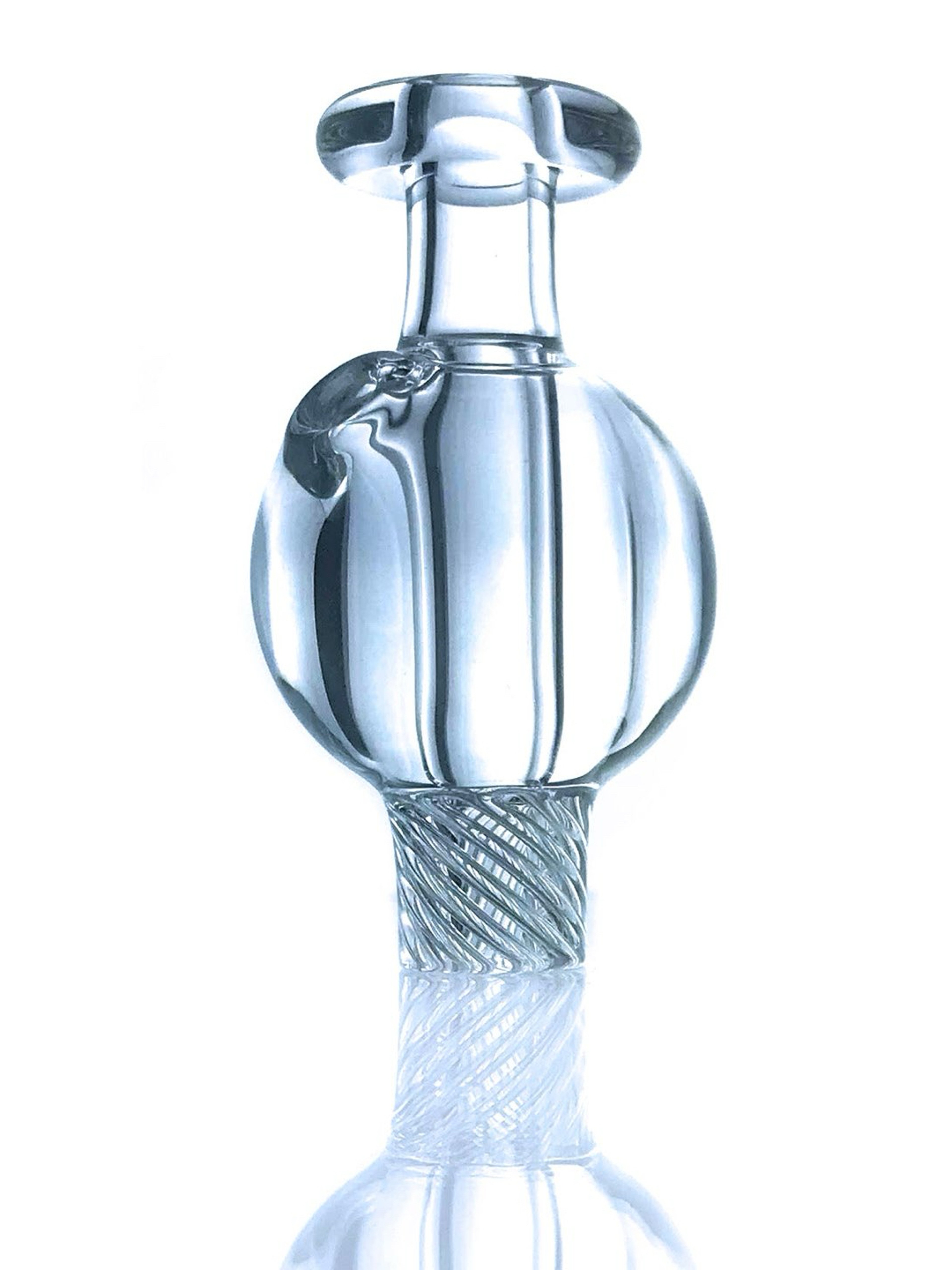 Preview pic of Gordo Scientific - GTR 2-channel Bubble Carb Cap - Clear