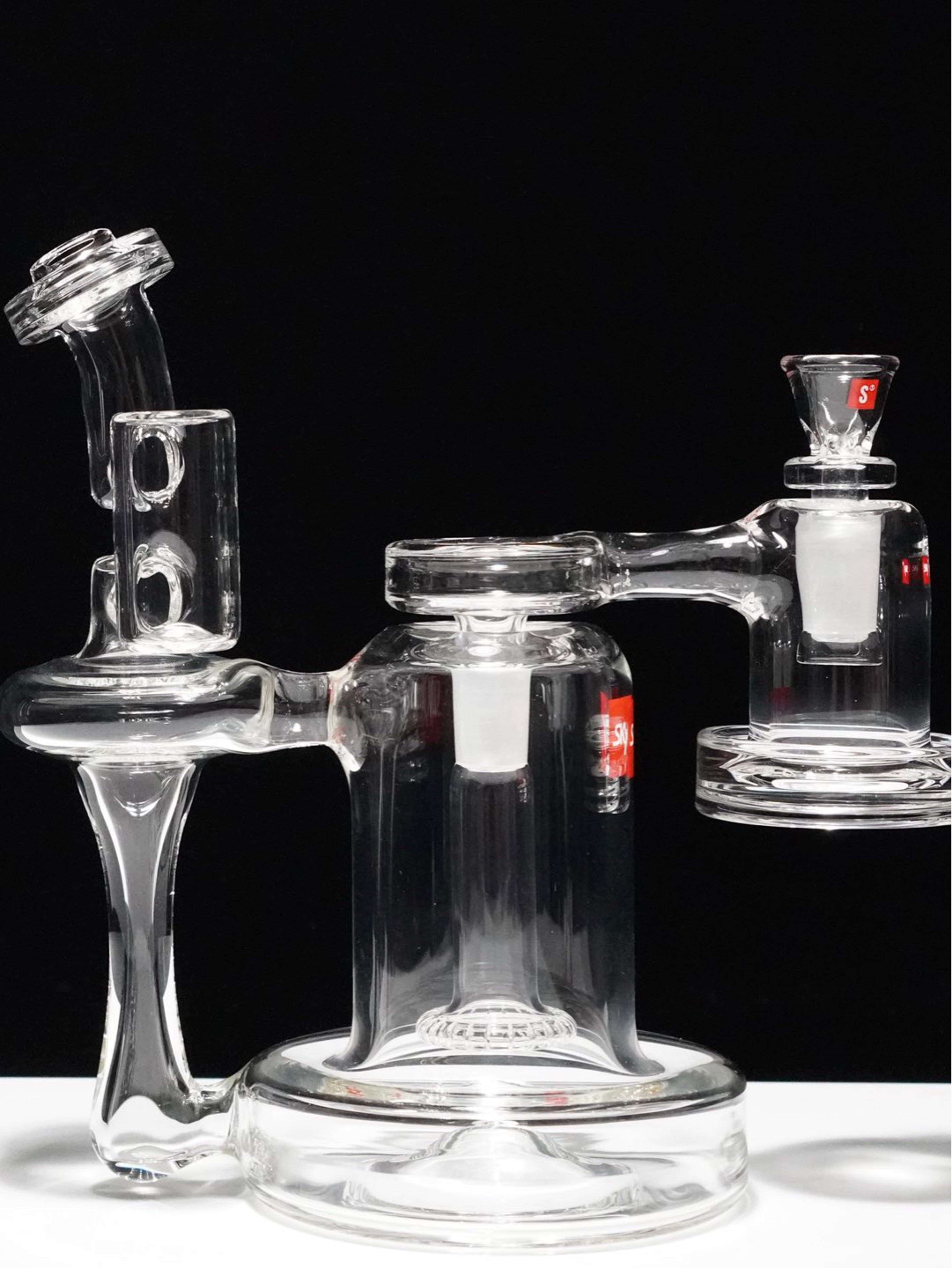 Preview pic of Sky Glass Neutron Recycler & 14mm Rig Satellite Drycatcher