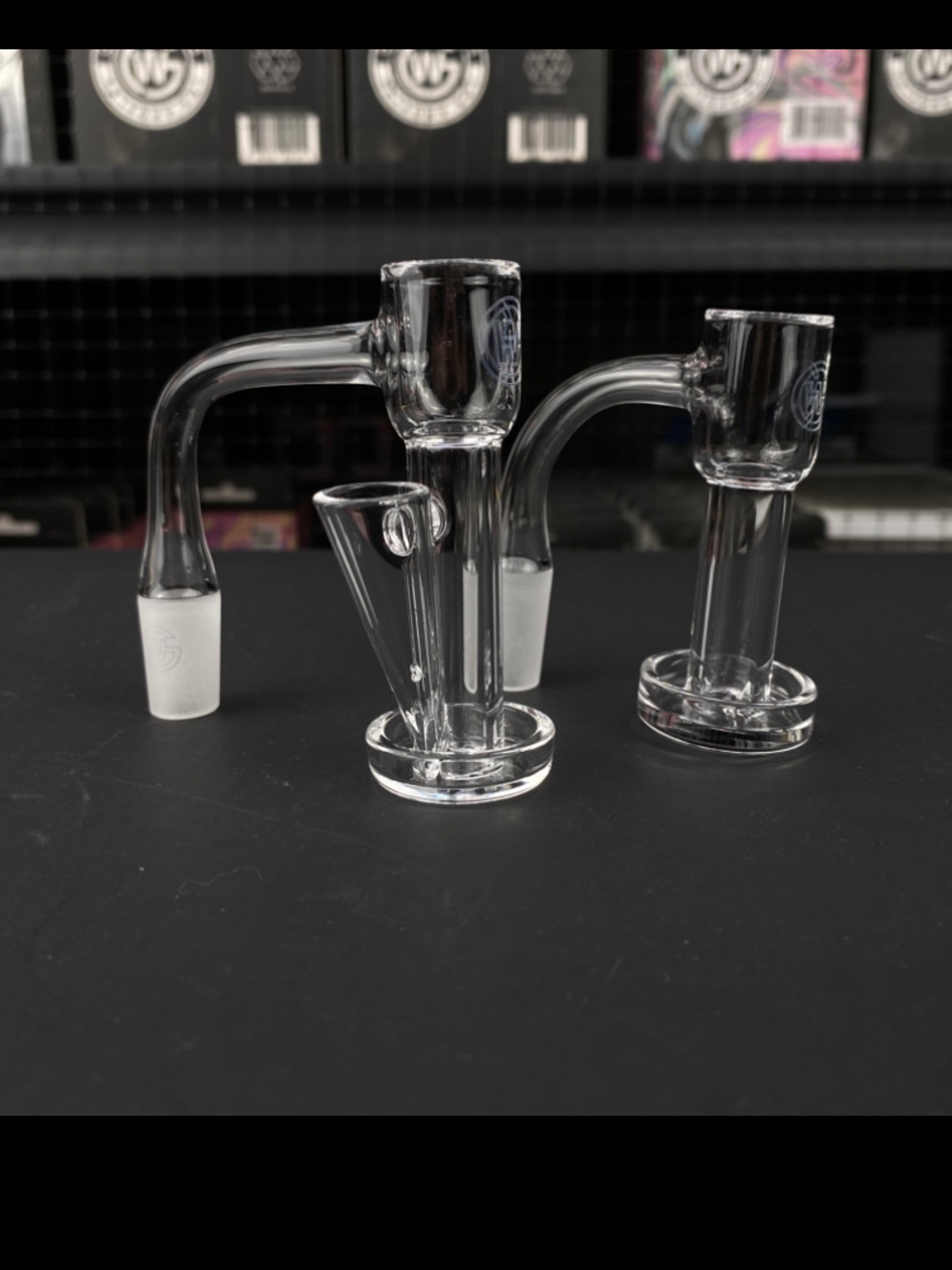 2nd Quality 14/90 Gee West Terp Slurpwe + Terp Slide Quartz Banger - 2pc image 0