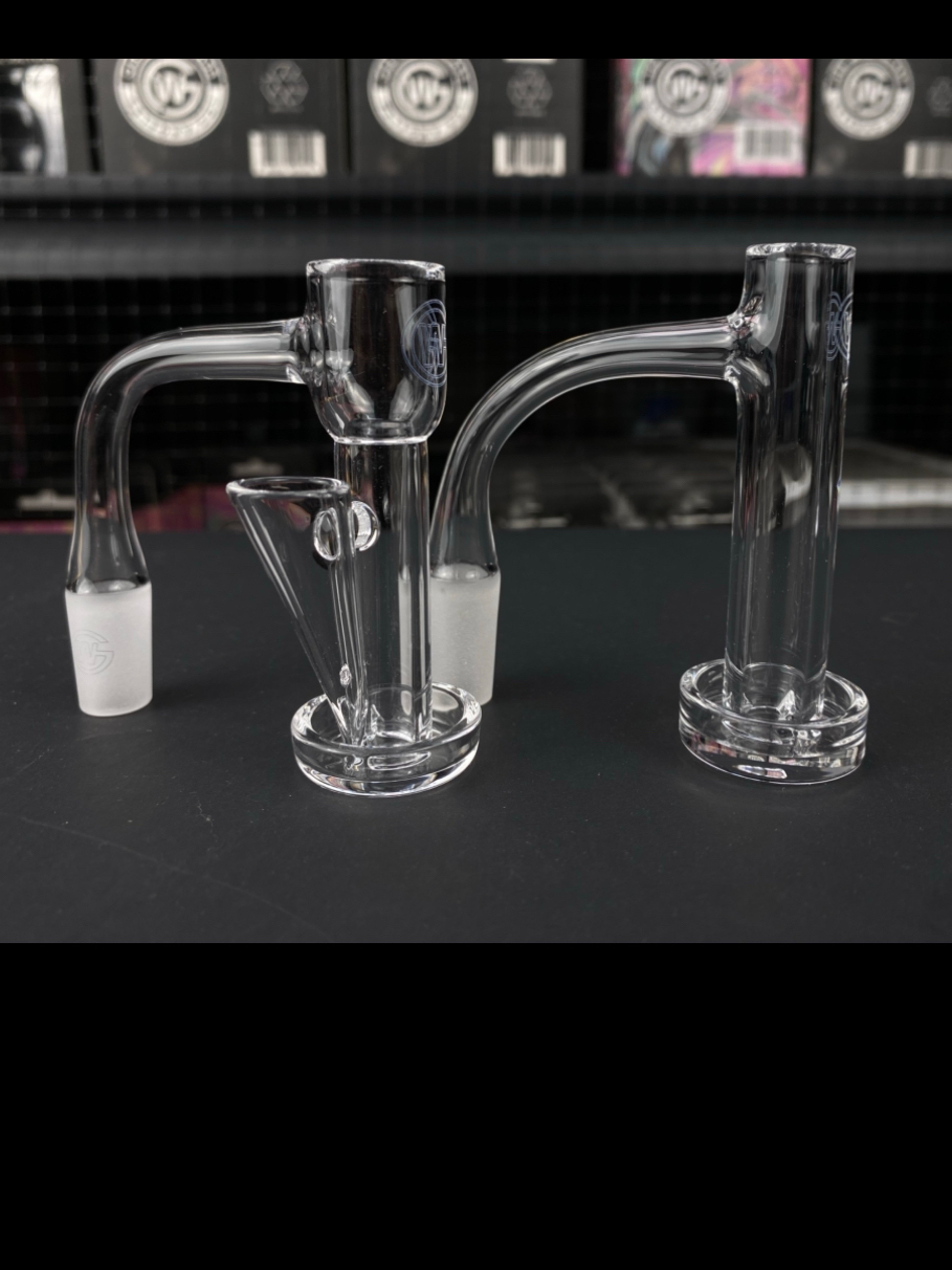 2nd Quality 14/90 Gee West Control Tower + Terp Slide Quartz Banger - 2pcr image 0