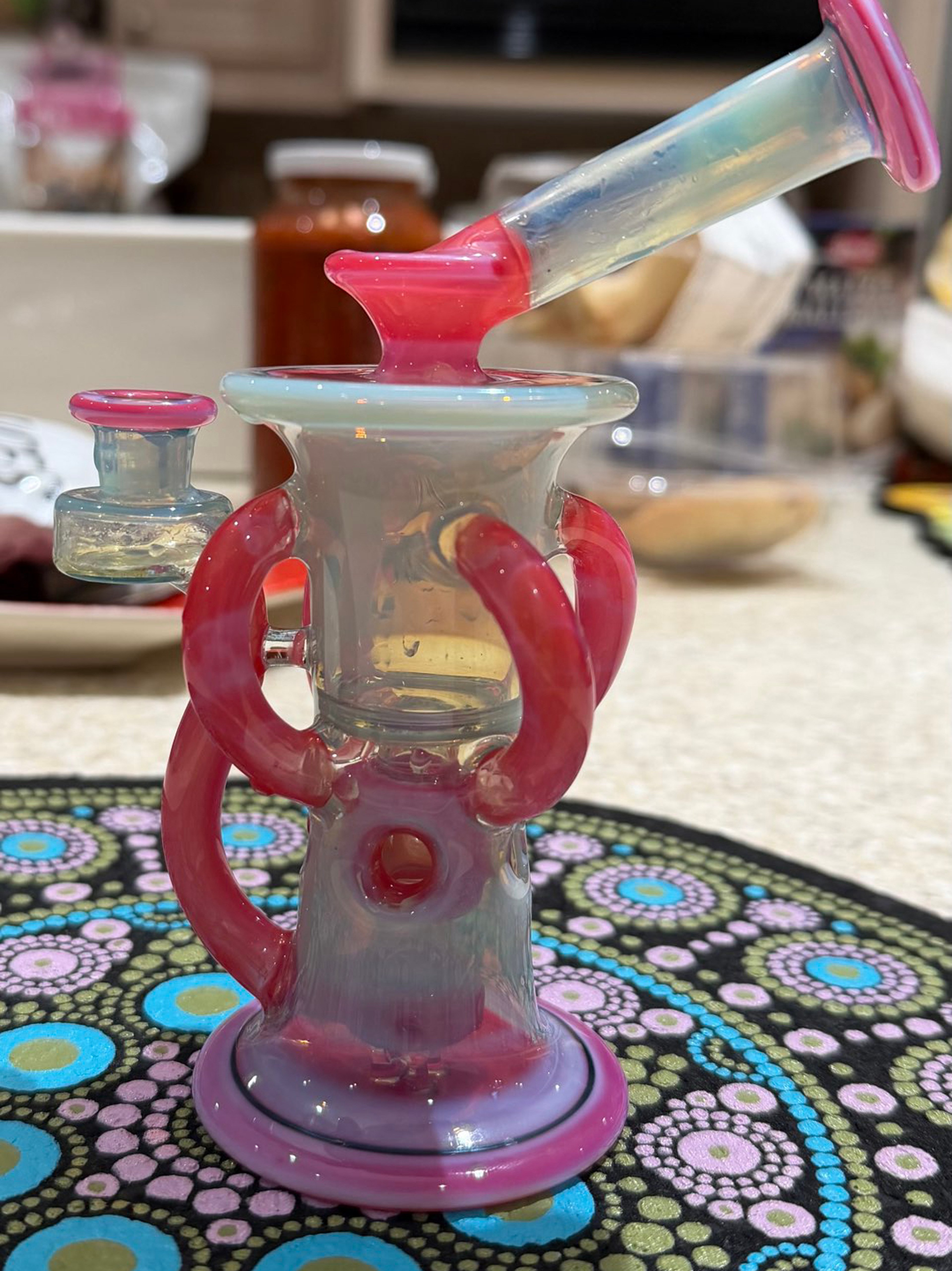 Preview pic of Drewbie Glass Mini Hourglass Recyler