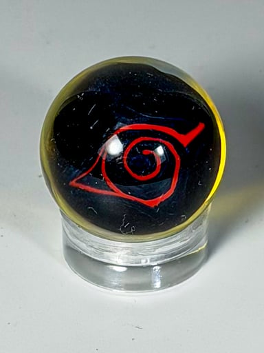 Preview pic of ‘Hidden Leaf’ 1in Marble Collaboration