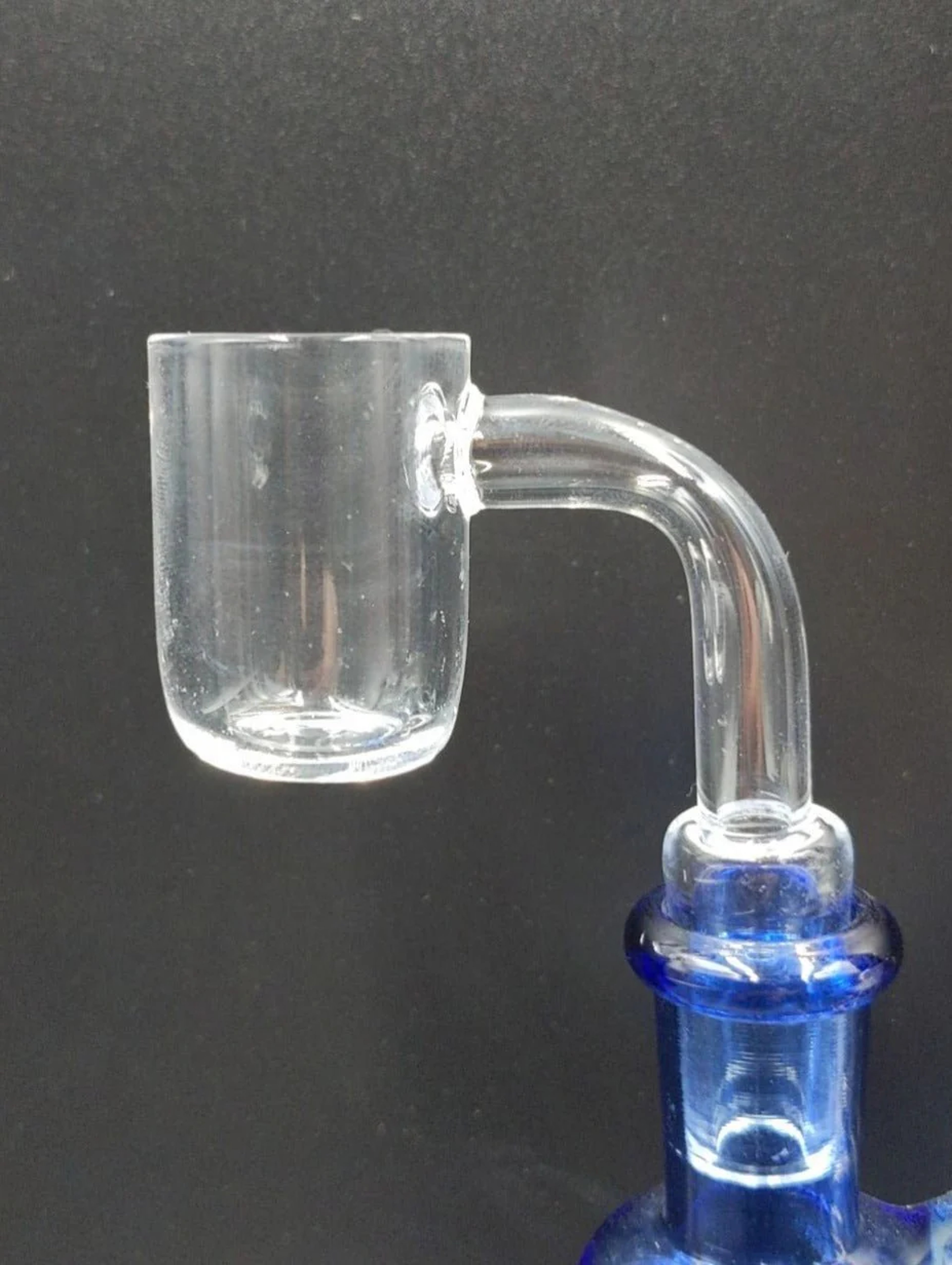 QUARTZ FLAT TOP BANGER 4MM THICK - 14MM MALE image 0
