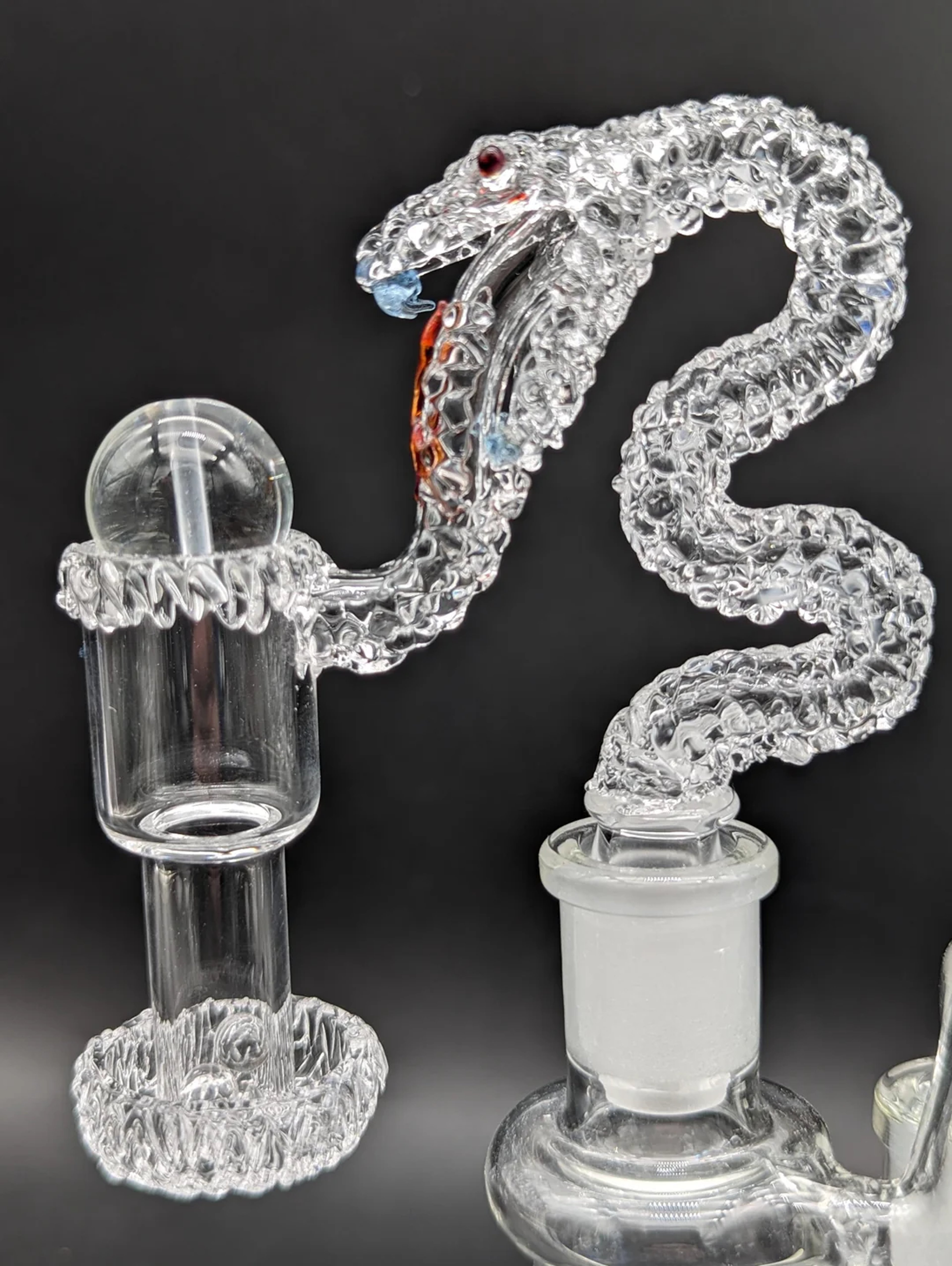 SPACE KING - 14MM QUARTZ SNAKE BANGER image 0