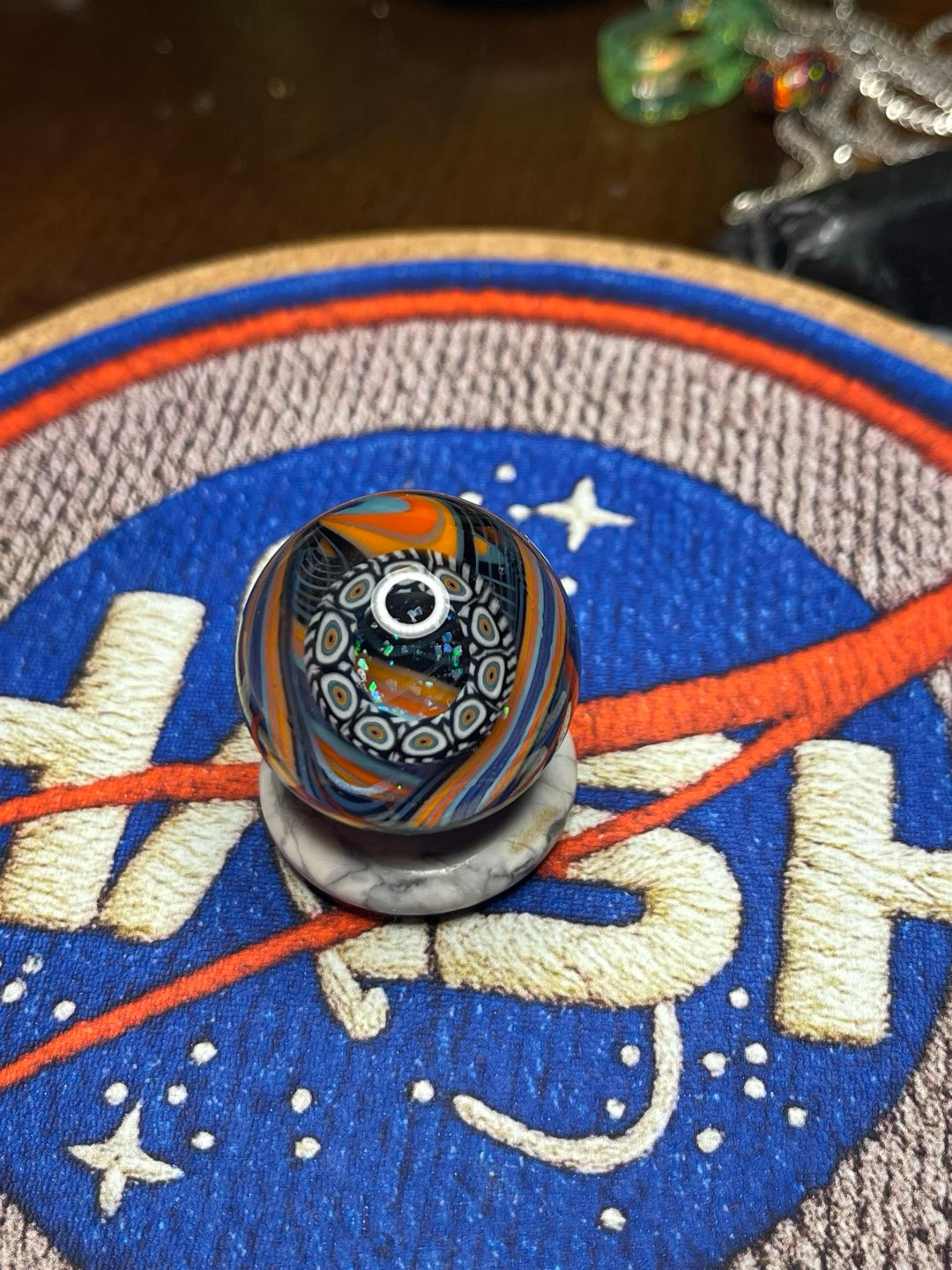 Preview pic of Upgrade glass X Reverend Morse collab marble