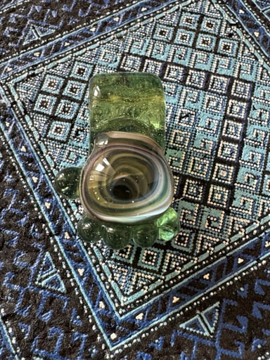 Preview pic of Infinate Black Hole in Hand Borosilicate Glass Pendan