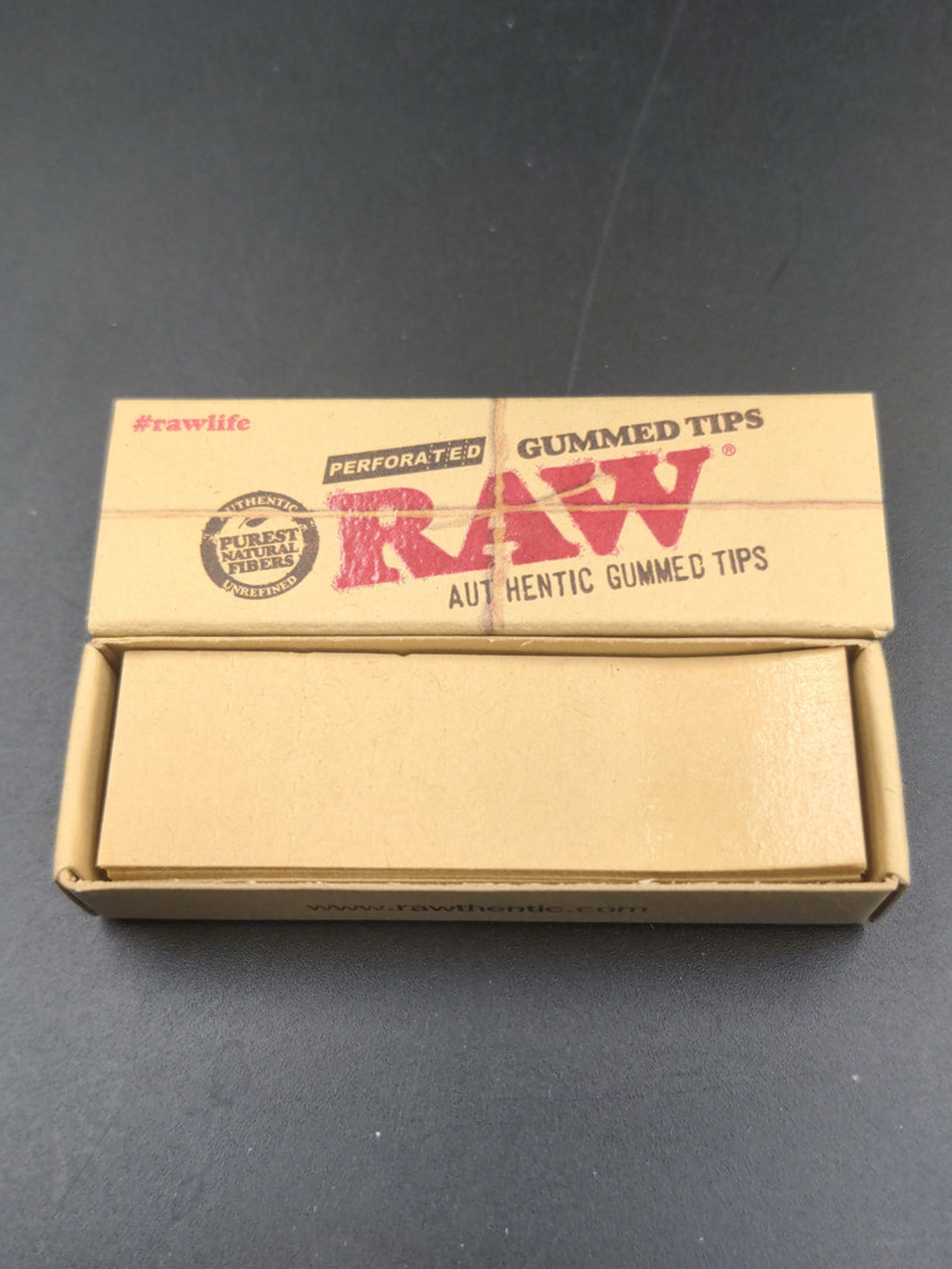 ($1.25) RAW PERFORATED GUMMED TIPS image 0