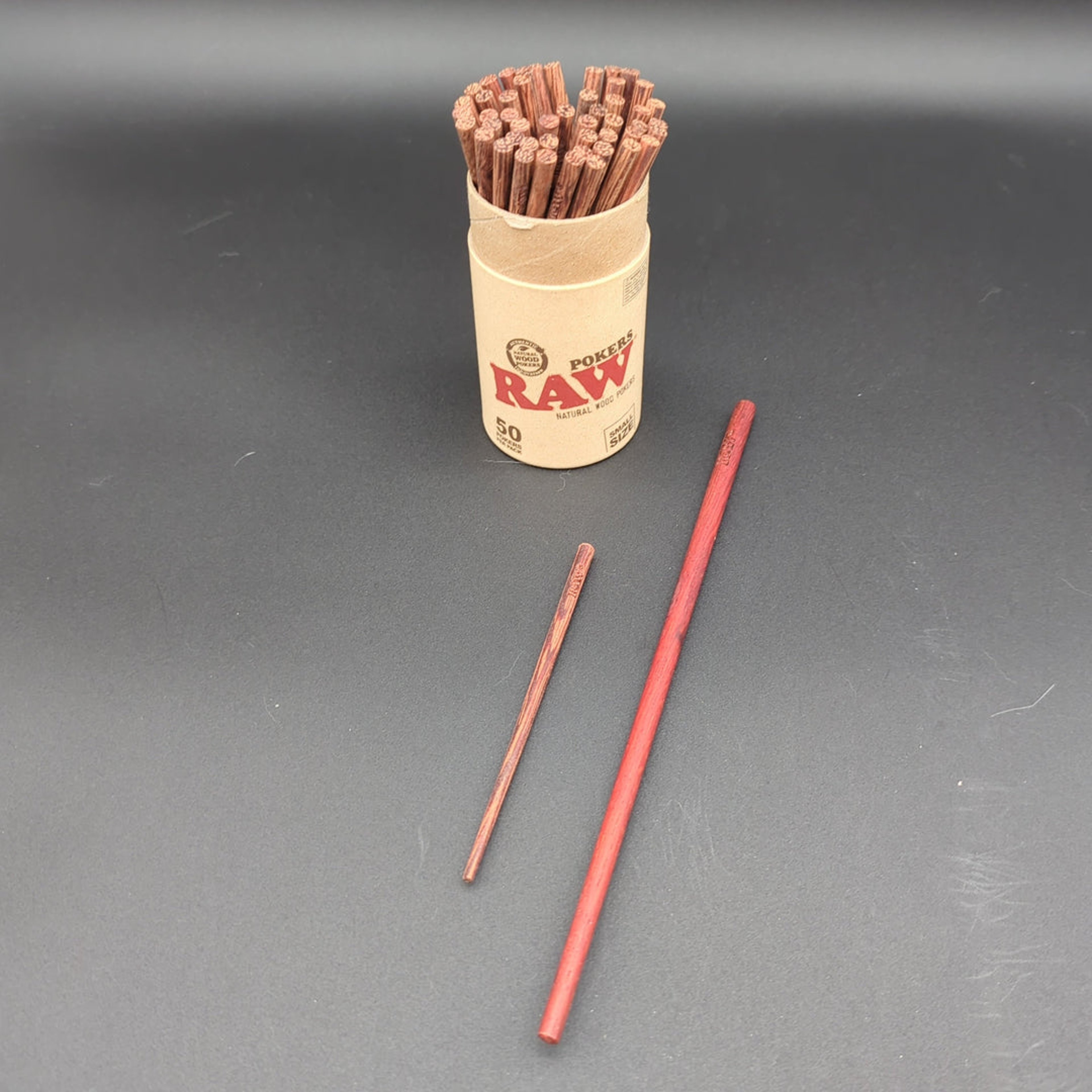 ($3) RAW AUTHENTIC NATURAL WOOD POKERS image 0