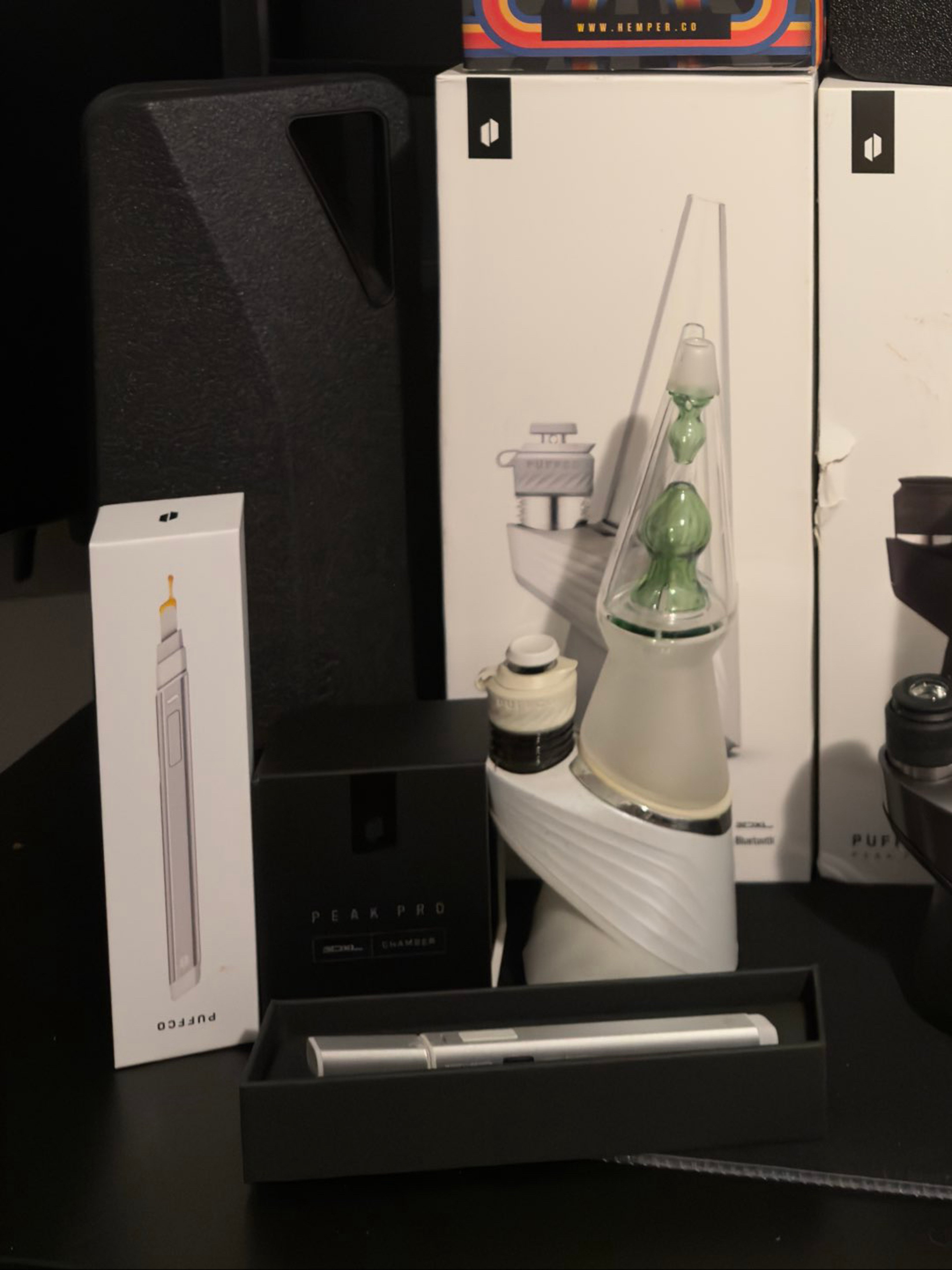 Puffco V2 With Hemper Lava Lamp Glass +Hotknife image 0