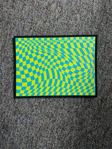 Preview pic of Uv/glow in the dark checker board