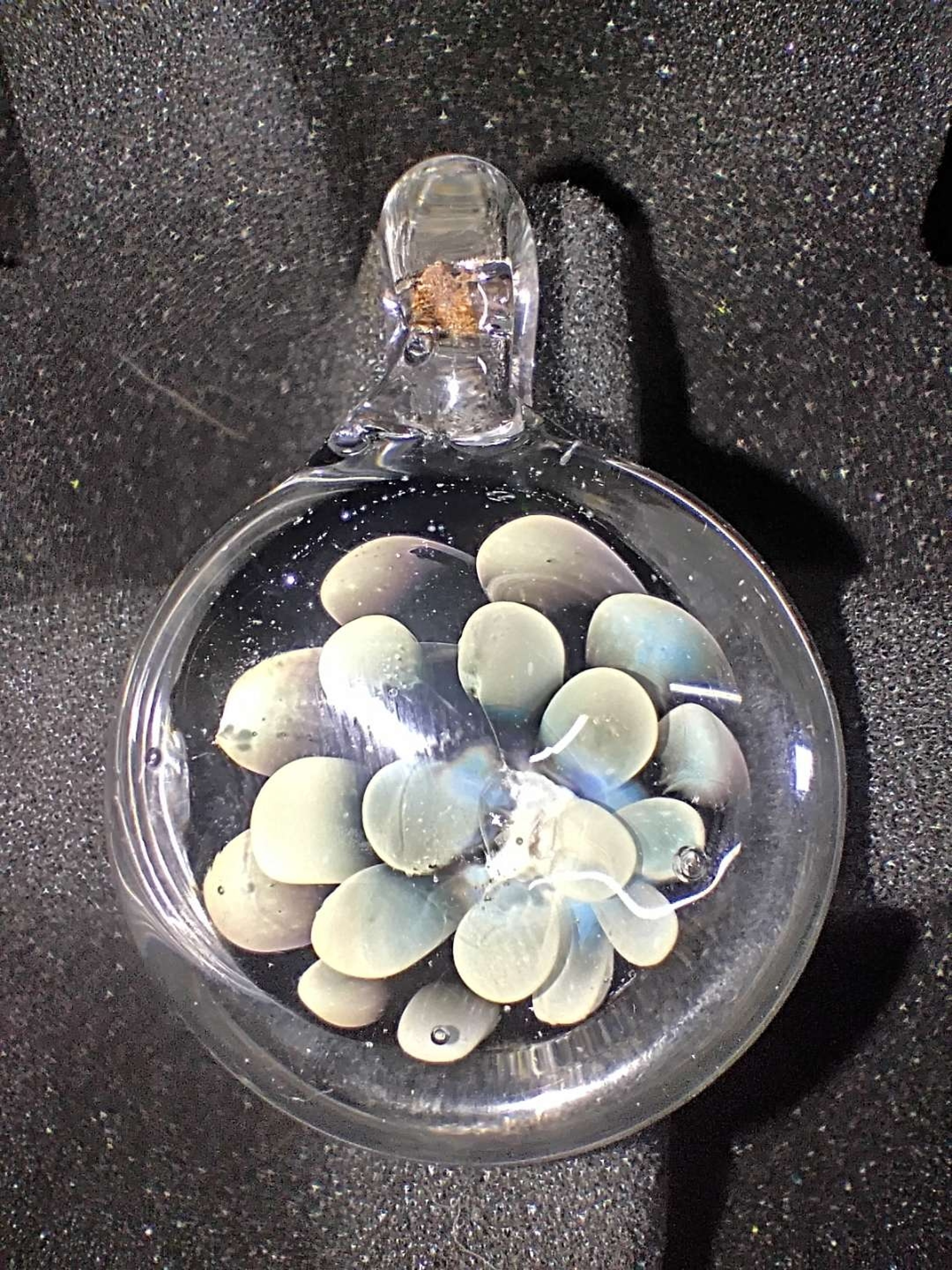 Silver fumed Implosion pendant image 0