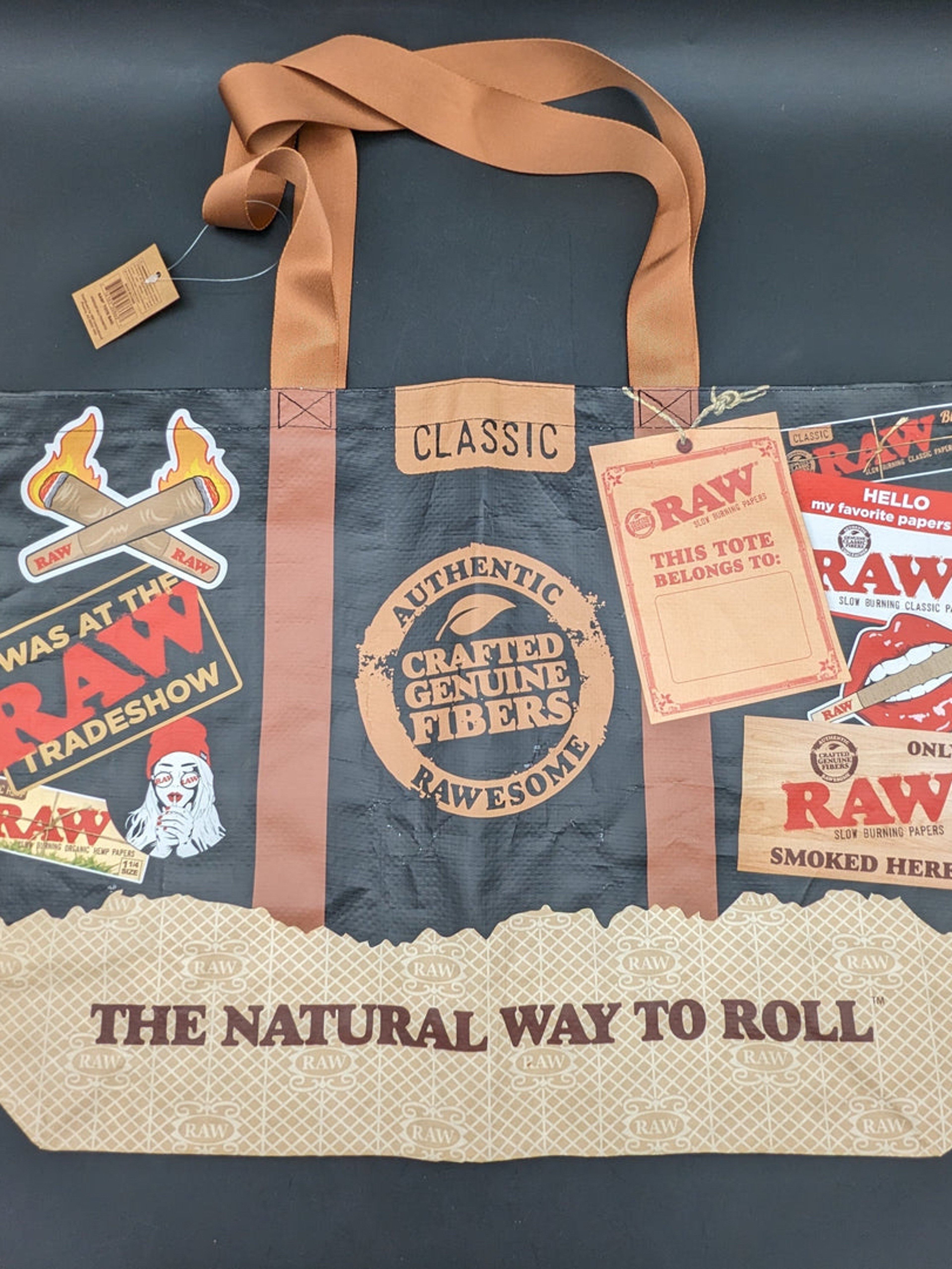 Preview pic of RAW® - TOTE BAG - BLACK