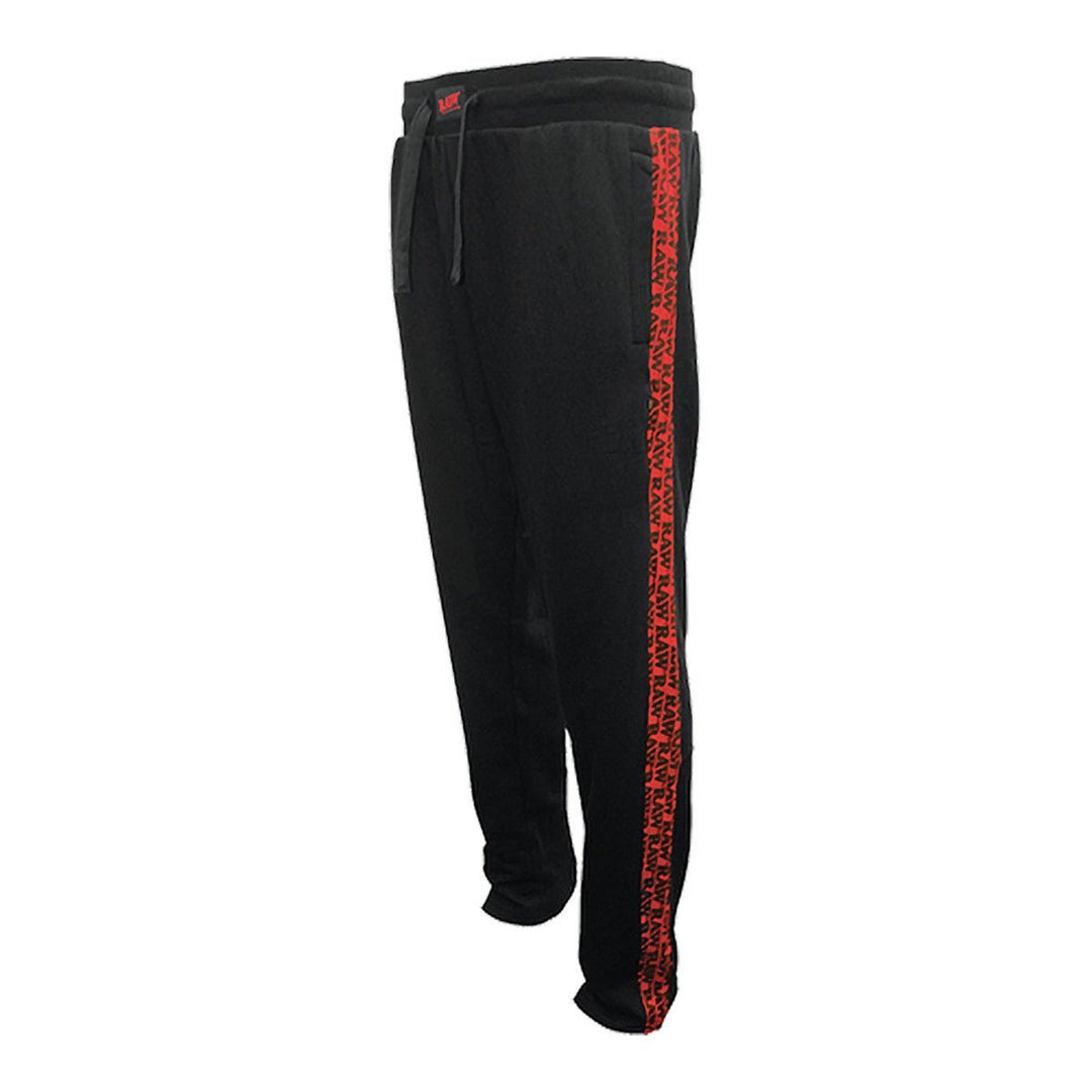 RAW SWEATPANTS W/ STASH POCKET | BLACK image 0