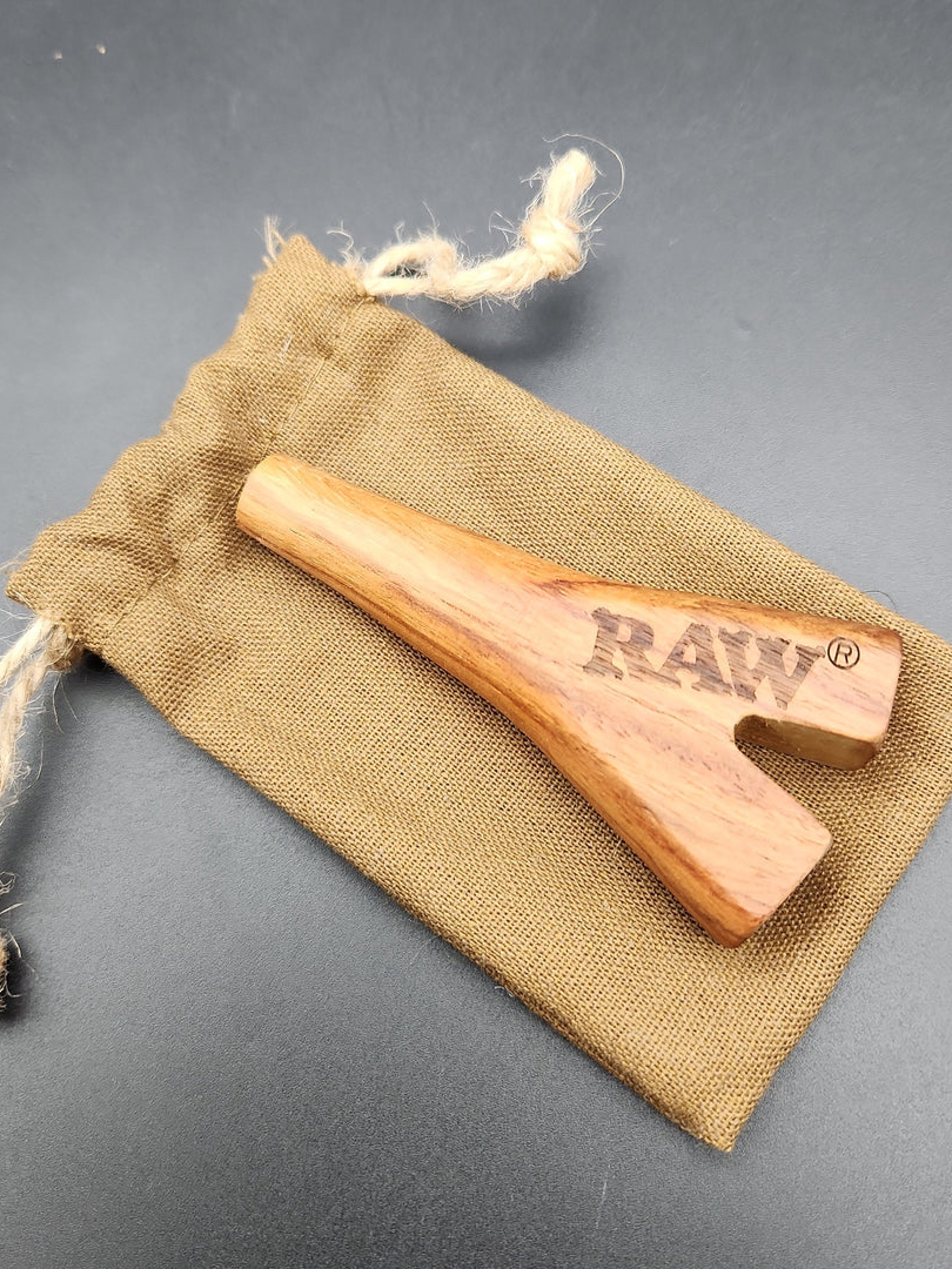 RAW DOUBLE BARREL WOODEN CIG HOLDER - SUPERNATURAL image 0