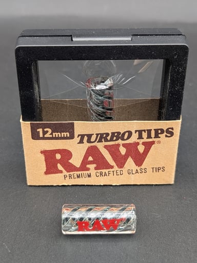 Preview pic of RAW TURBO TIPS - 12MM (Glass Tips)